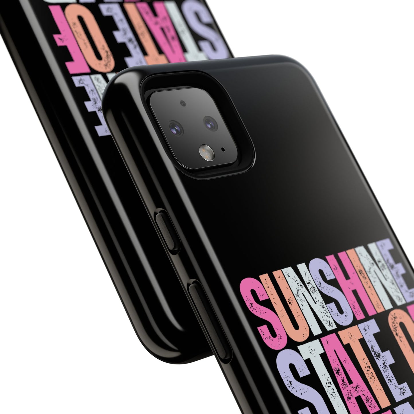 Colorful Phone Case - Sunshine State of Mind, Personalized Gift, Summer Vibes, Trendy Accessory, Phone Cover