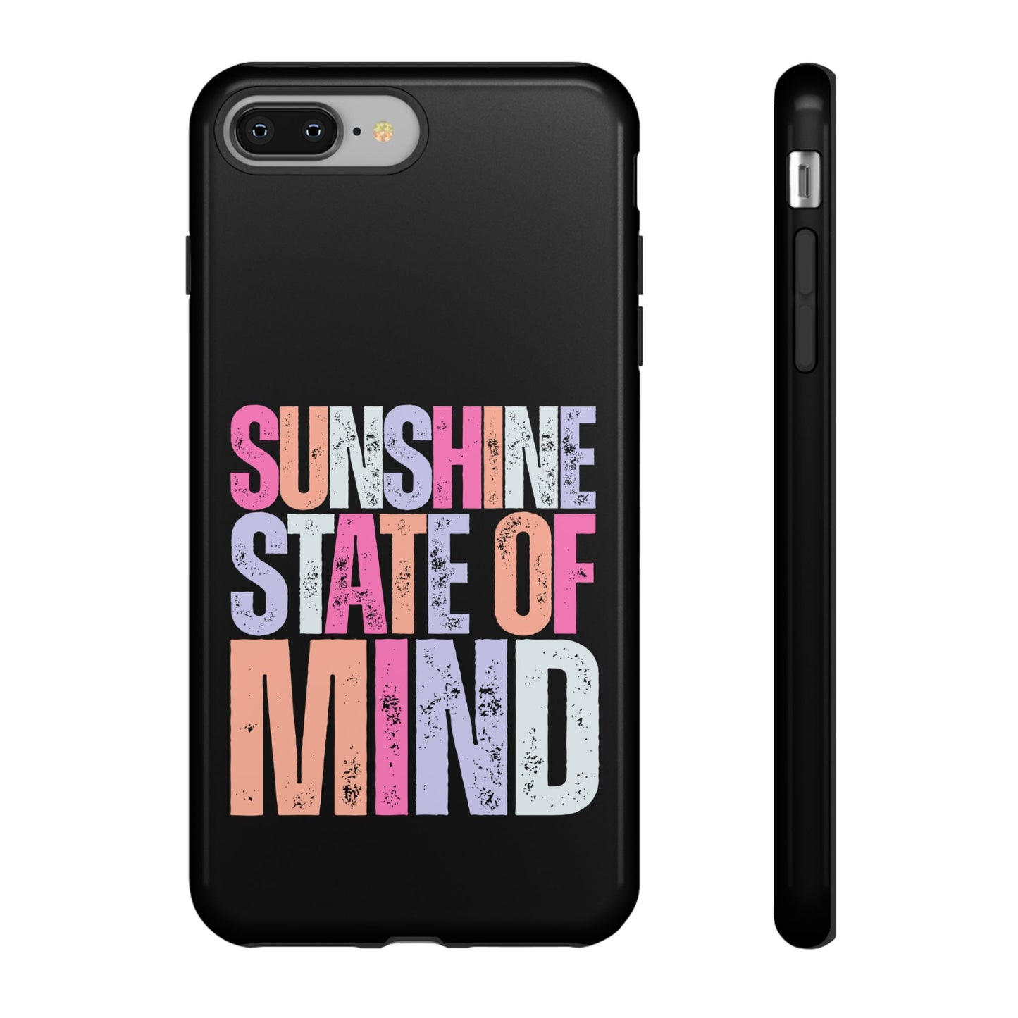 Colorful Phone Case - Sunshine State of Mind, Personalized Gift, Summer Vibes, Trendy Accessory, Phone Cover