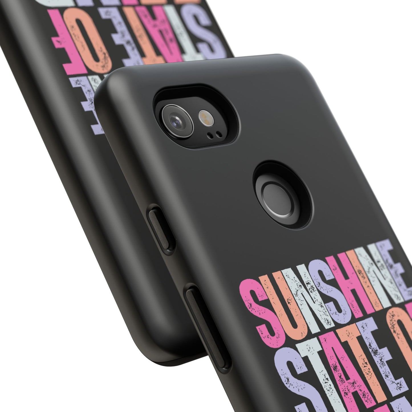 Colorful Phone Case - Sunshine State of Mind, Personalized Gift, Summer Vibes, Trendy Accessory, Phone Cover