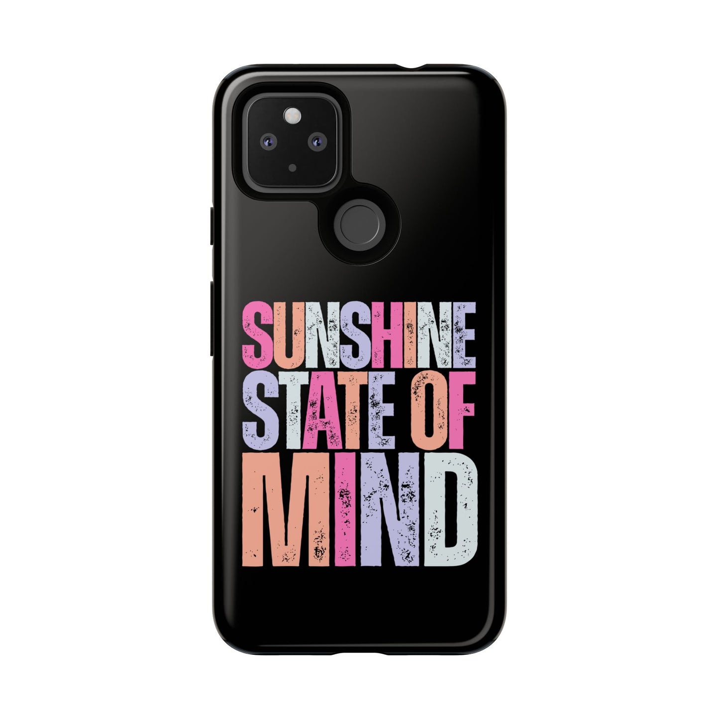 Colorful Phone Case - Sunshine State of Mind, Personalized Gift, Summer Vibes, Trendy Accessory, Phone Cover