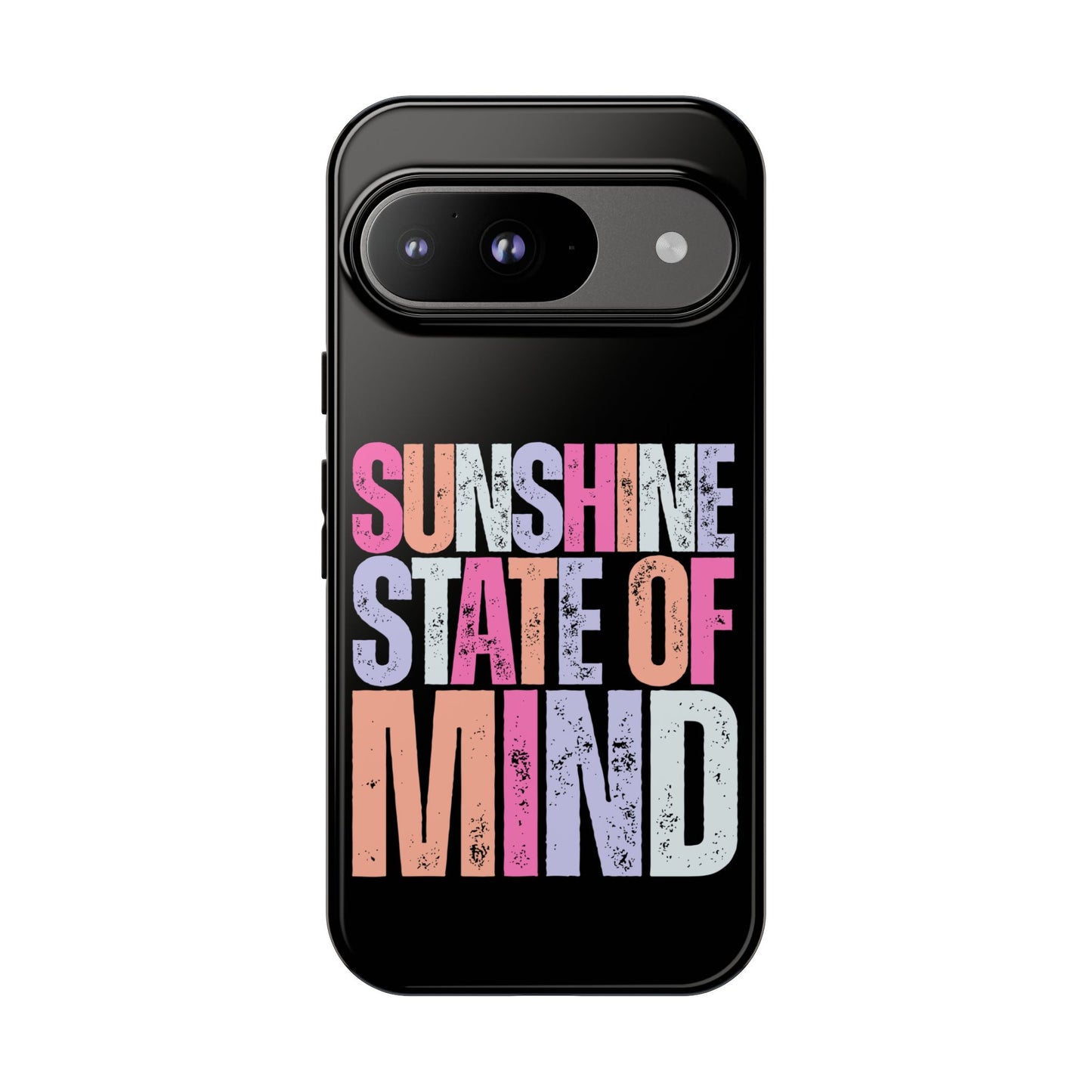 Colorful Phone Case - Sunshine State of Mind, Personalized Gift, Summer Vibes, Trendy Accessory, Phone Cover