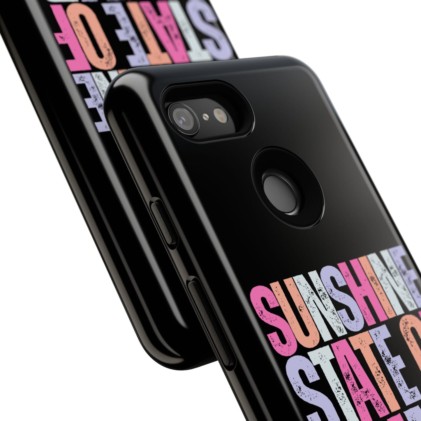 Colorful Phone Case - Sunshine State of Mind, Personalized Gift, Summer Vibes, Trendy Accessory, Phone Cover