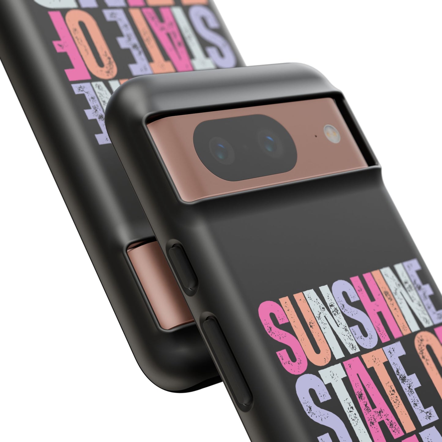 Colorful Phone Case - Sunshine State of Mind, Personalized Gift, Summer Vibes, Trendy Accessory, Phone Cover