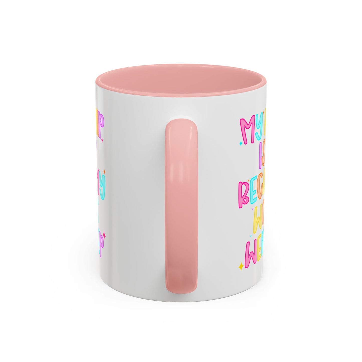 Colorful Worship Mug | Inspirational Coffee Cup for Faith, Home, Gifts | Perfect for Church, Friend Celebrations, Coffee Lovers