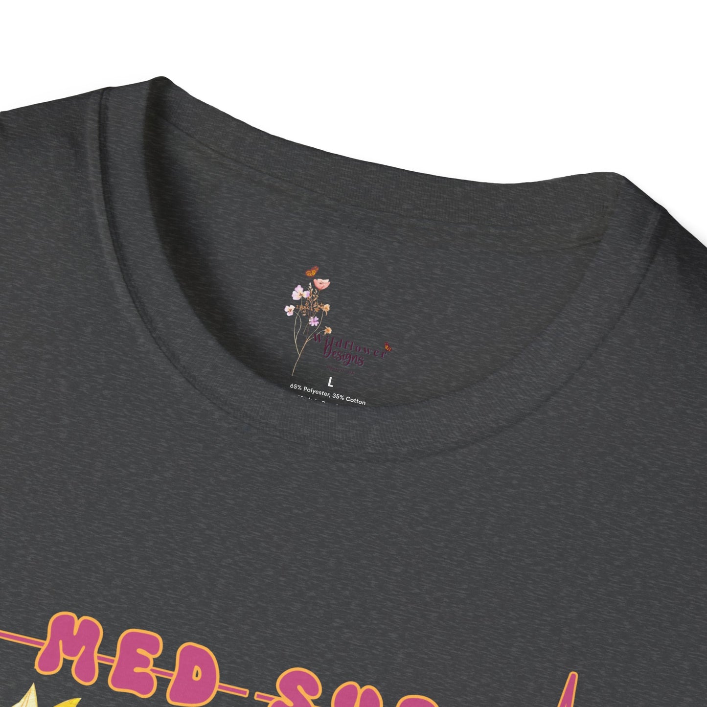 Medical Humor T-Shirt with Skeleton and Sunflowers, Nurse Gift, Med-Surg Tee, Funny Healthcare Shirt, Perfect for Nurses' Week