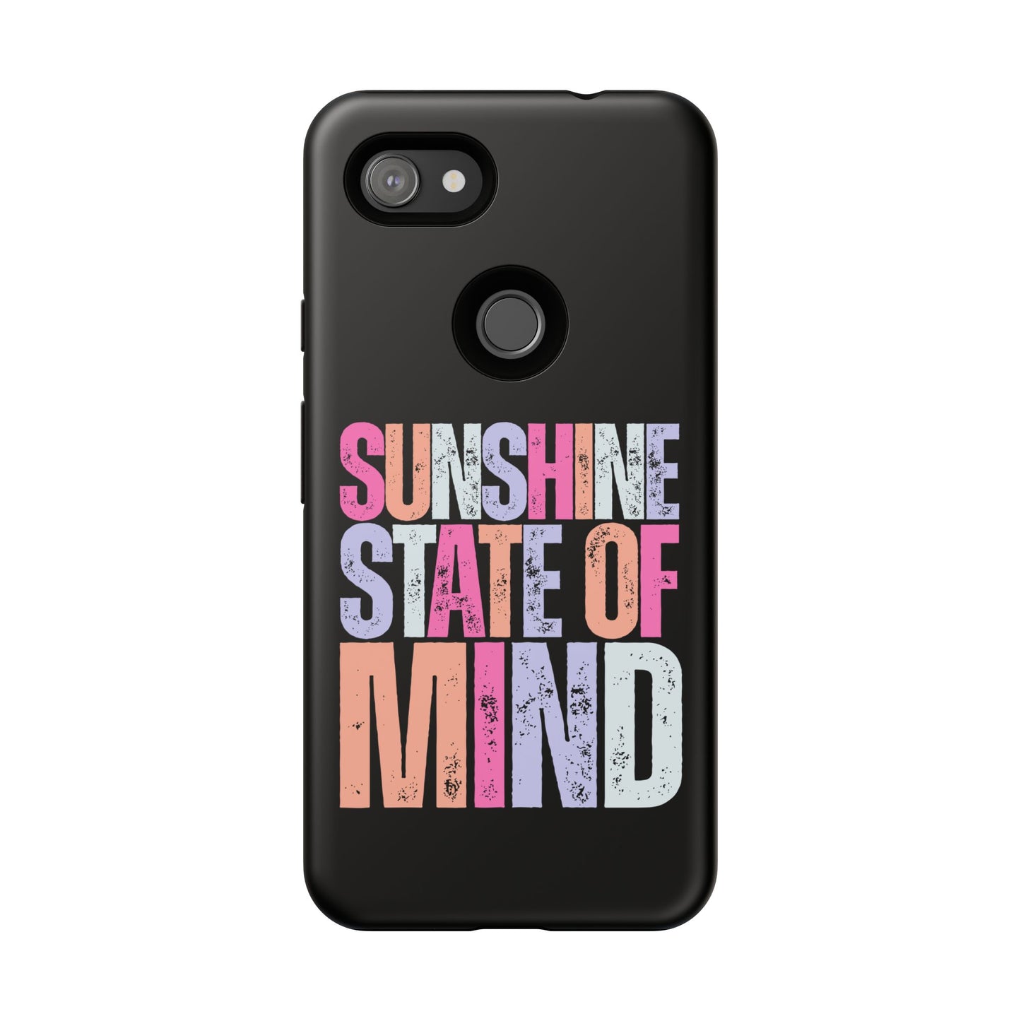 Colorful Phone Case - Sunshine State of Mind, Personalized Gift, Summer Vibes, Trendy Accessory, Phone Cover