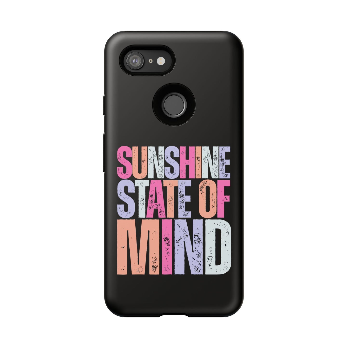 Colorful Phone Case - Sunshine State of Mind, Personalized Gift, Summer Vibes, Trendy Accessory, Phone Cover