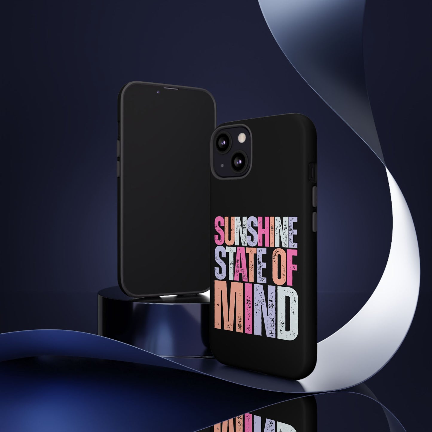 Colorful Phone Case - Sunshine State of Mind, Personalized Gift, Summer Vibes, Trendy Accessory, Phone Cover
