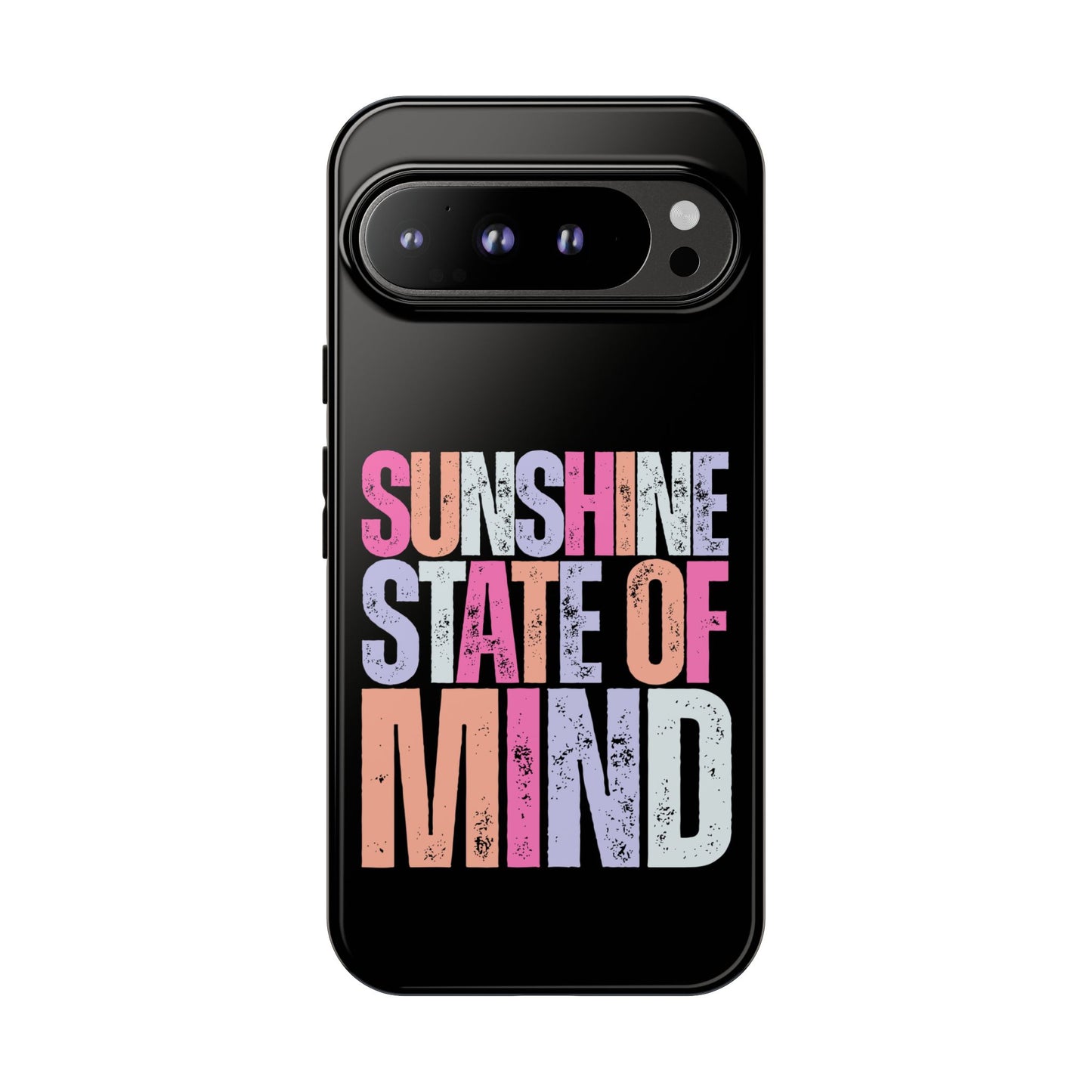 Colorful Phone Case - Sunshine State of Mind, Personalized Gift, Summer Vibes, Trendy Accessory, Phone Cover