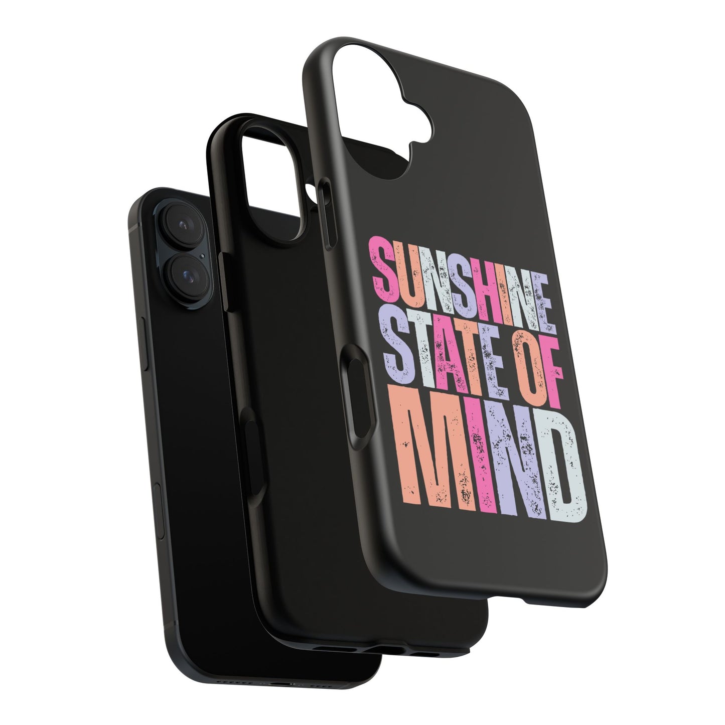 Colorful Phone Case - Sunshine State of Mind, Personalized Gift, Summer Vibes, Trendy Accessory, Phone Cover