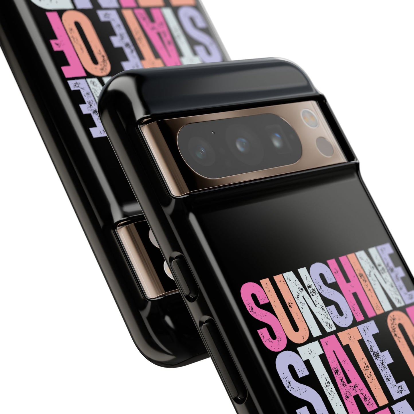 Colorful Phone Case - Sunshine State of Mind, Personalized Gift, Summer Vibes, Trendy Accessory, Phone Cover