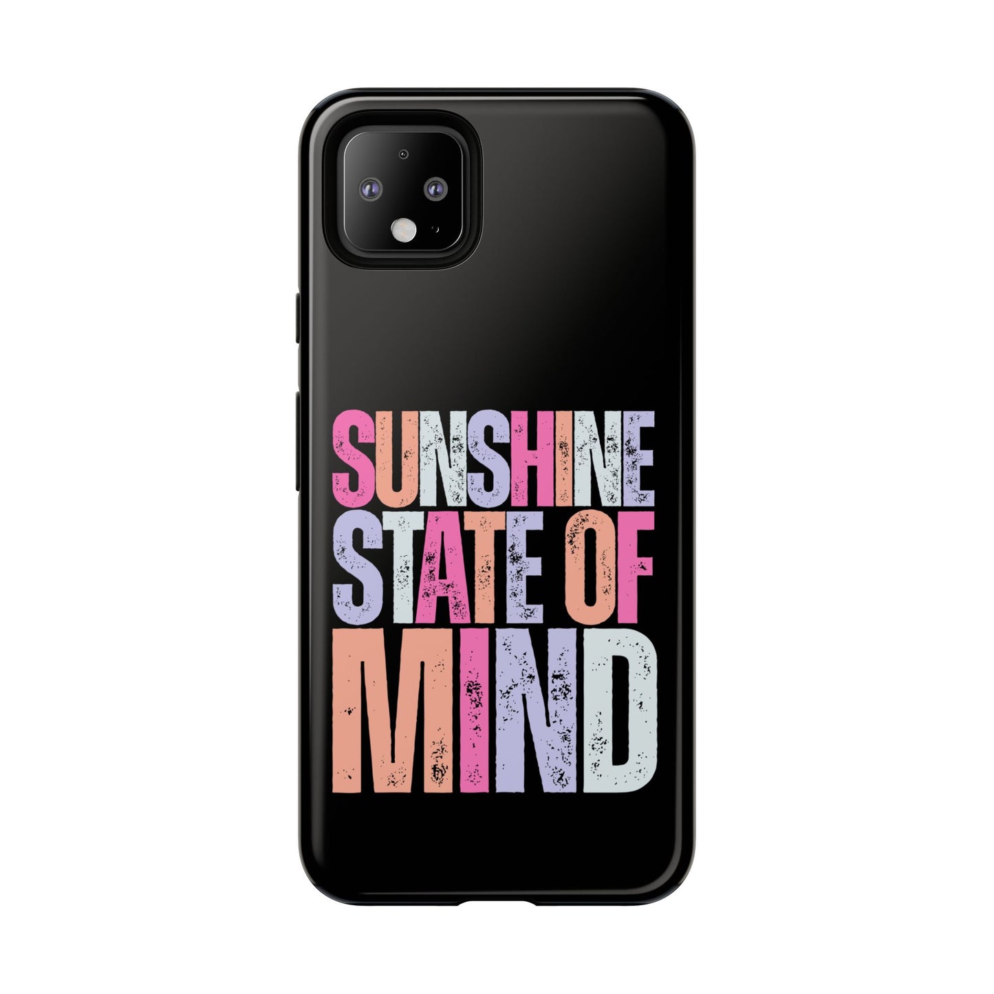 Colorful Phone Case - Sunshine State of Mind, Personalized Gift, Summer Vibes, Trendy Accessory, Phone Cover