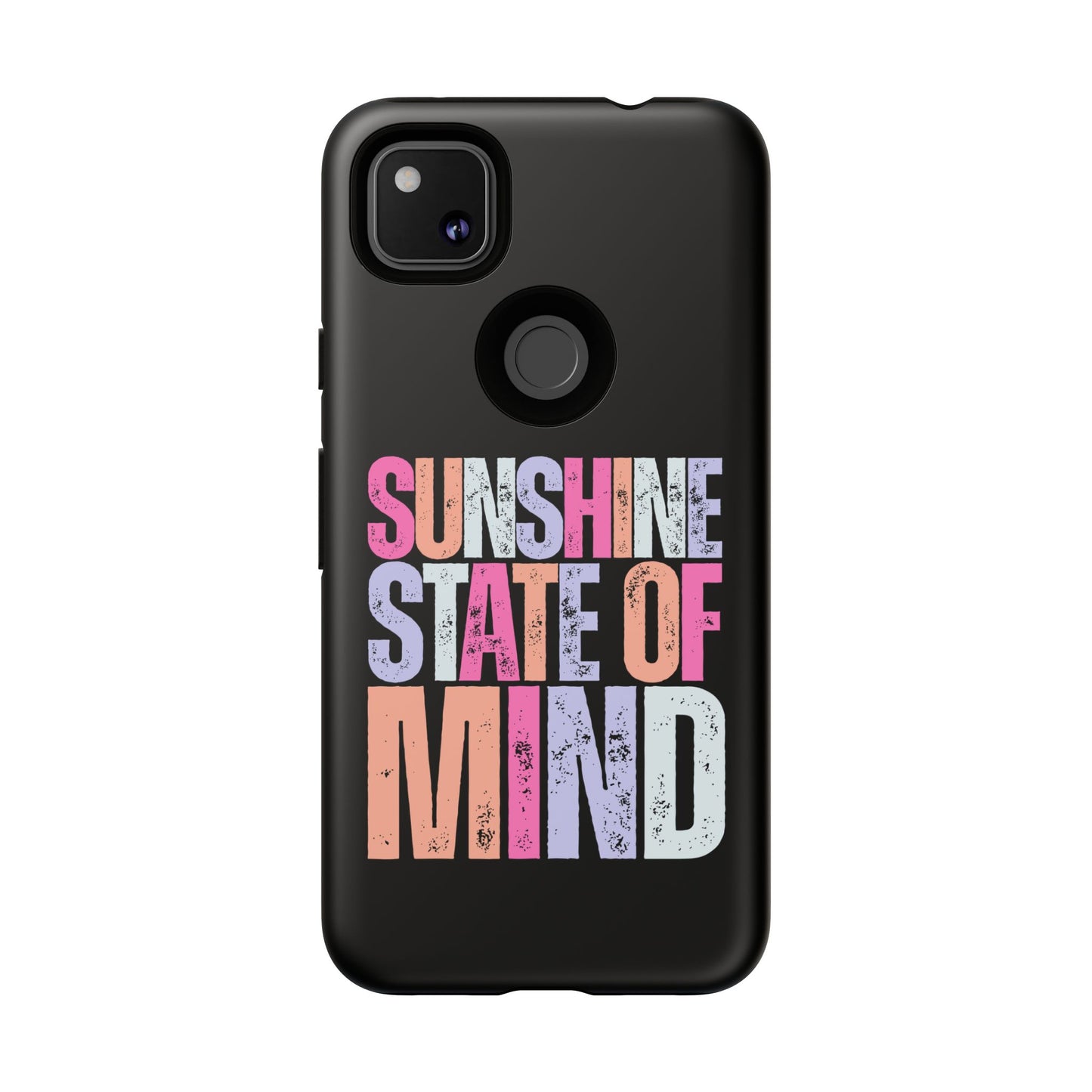 Colorful Phone Case - Sunshine State of Mind, Personalized Gift, Summer Vibes, Trendy Accessory, Phone Cover