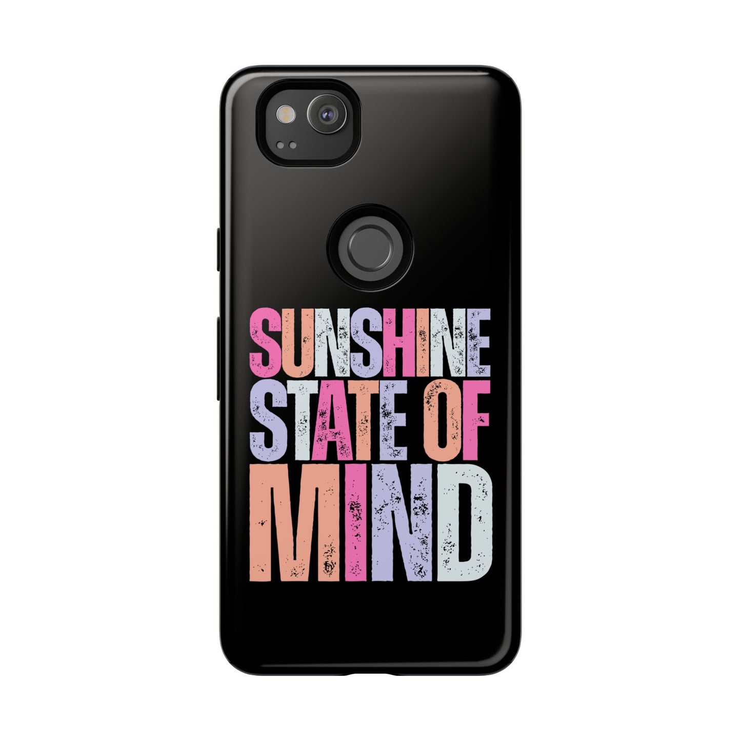 Colorful Phone Case - Sunshine State of Mind, Personalized Gift, Summer Vibes, Trendy Accessory, Phone Cover