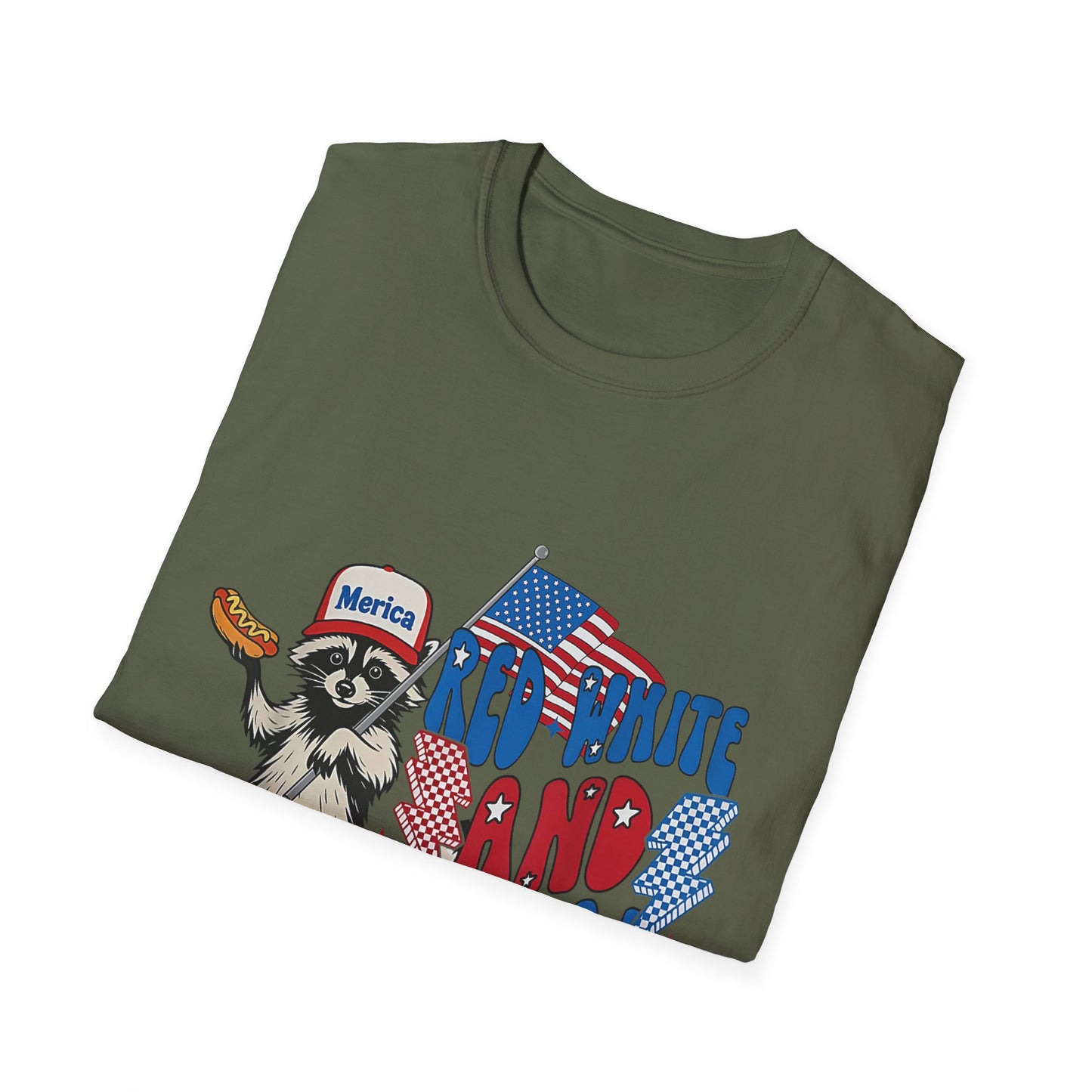 Patriotic Animal T-Shirt | Fun July 4th Tee for Friends, Family Reunion, Summer BBQ, Independence Day Celebration, Casual Outing