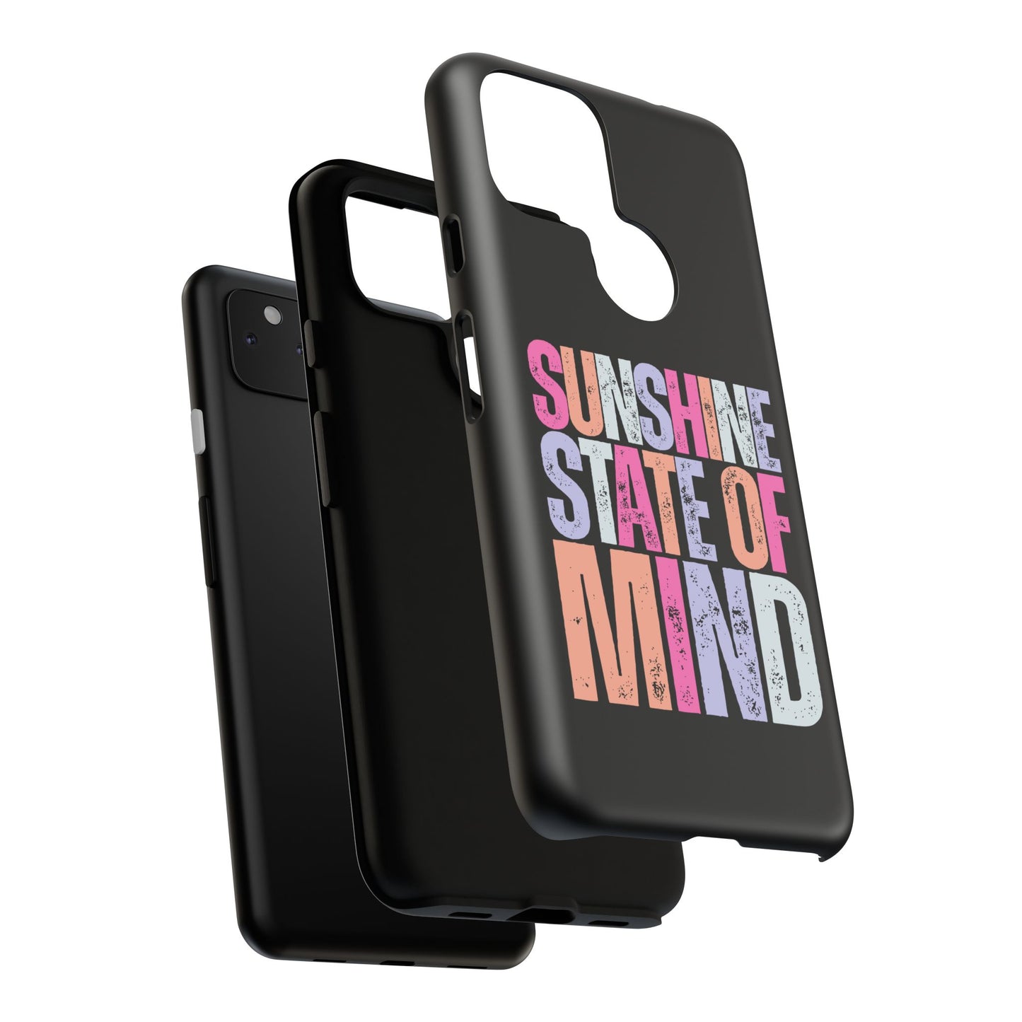 Colorful Phone Case - Sunshine State of Mind, Personalized Gift, Summer Vibes, Trendy Accessory, Phone Cover
