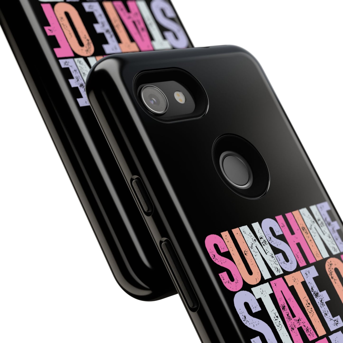 Colorful Phone Case - Sunshine State of Mind, Personalized Gift, Summer Vibes, Trendy Accessory, Phone Cover