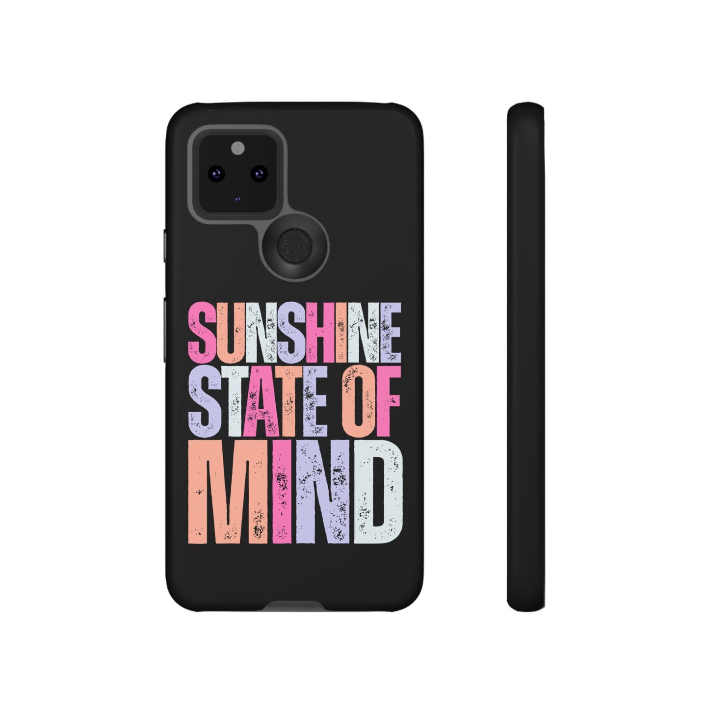 Colorful Phone Case - Sunshine State of Mind, Personalized Gift, Summer Vibes, Trendy Accessory, Phone Cover