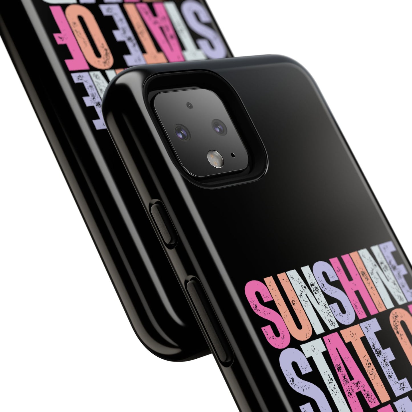 Colorful Phone Case - Sunshine State of Mind, Personalized Gift, Summer Vibes, Trendy Accessory, Phone Cover