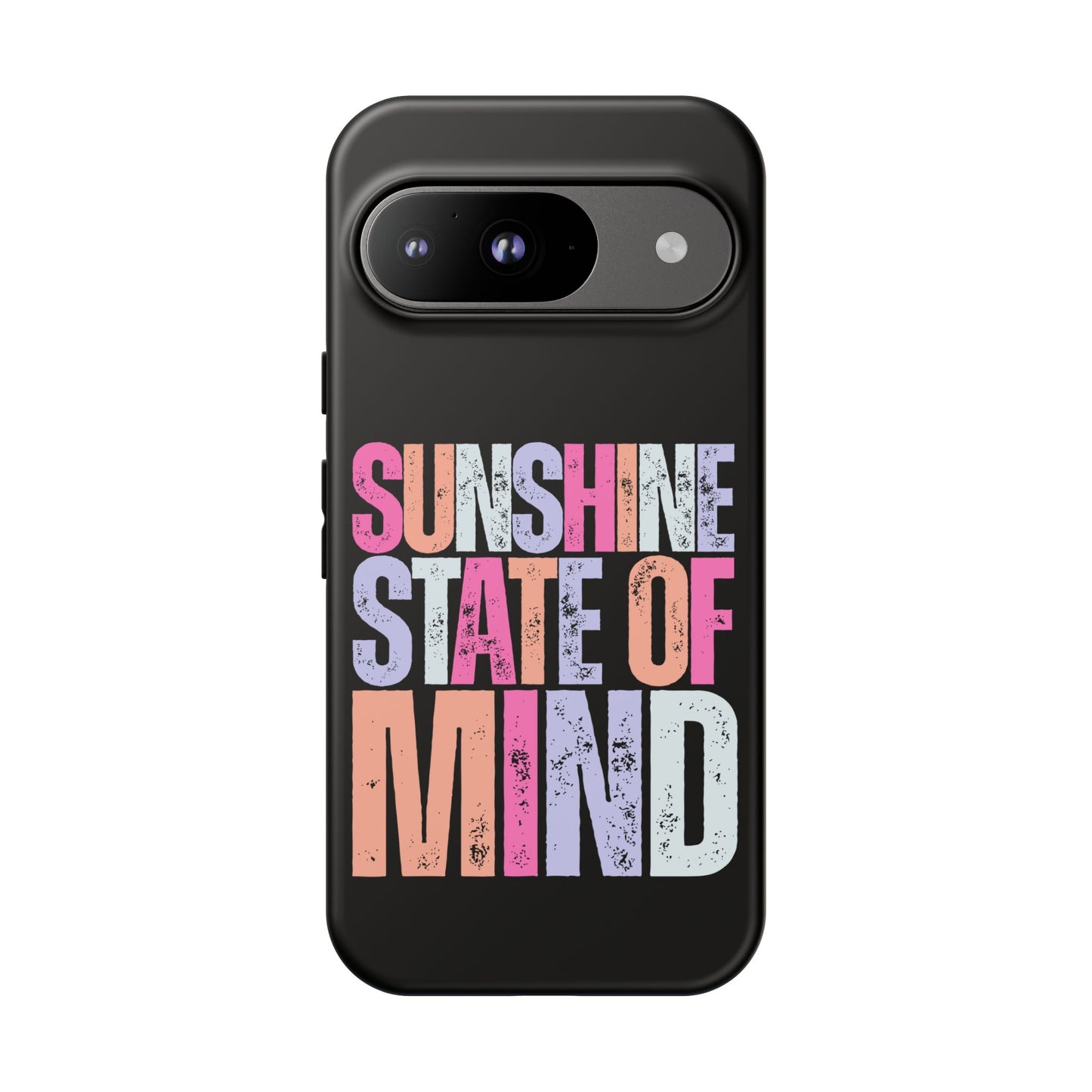 Colorful Phone Case - Sunshine State of Mind, Personalized Gift, Summer Vibes, Trendy Accessory, Phone Cover
