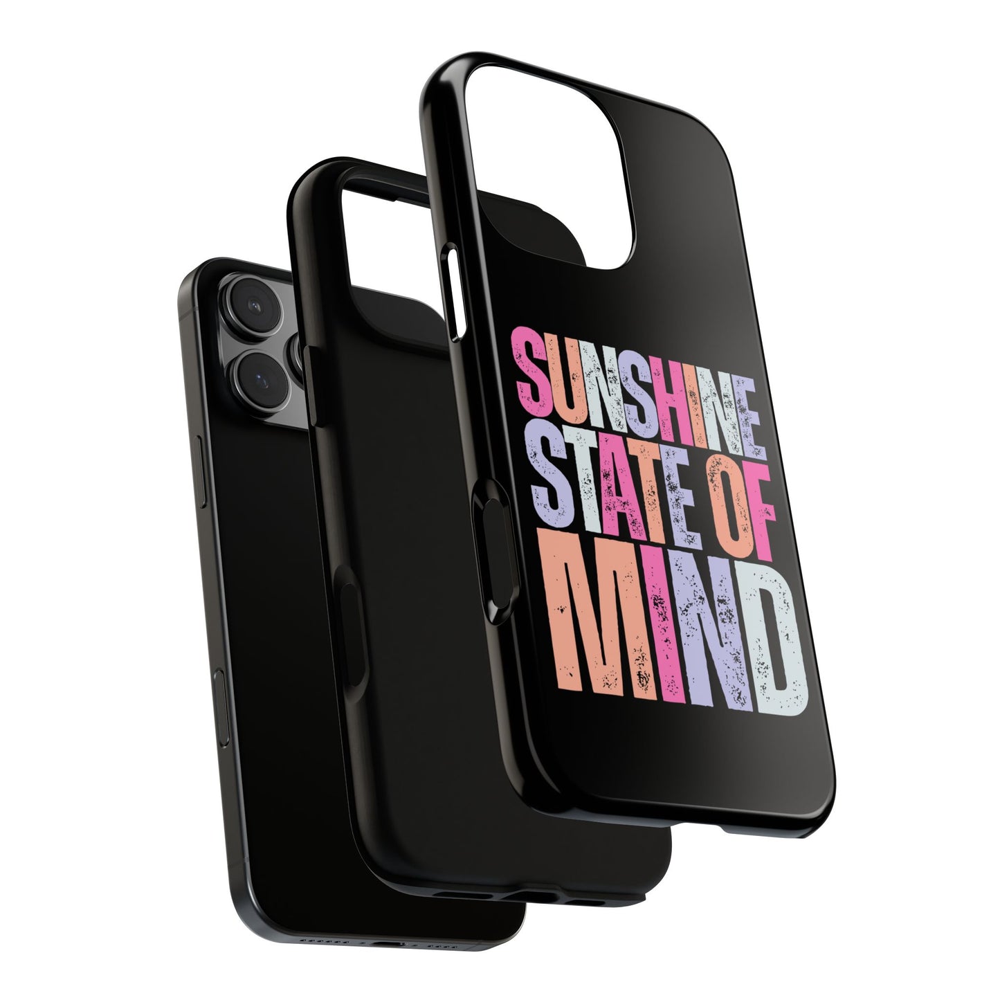Colorful Phone Case - Sunshine State of Mind, Personalized Gift, Summer Vibes, Trendy Accessory, Phone Cover