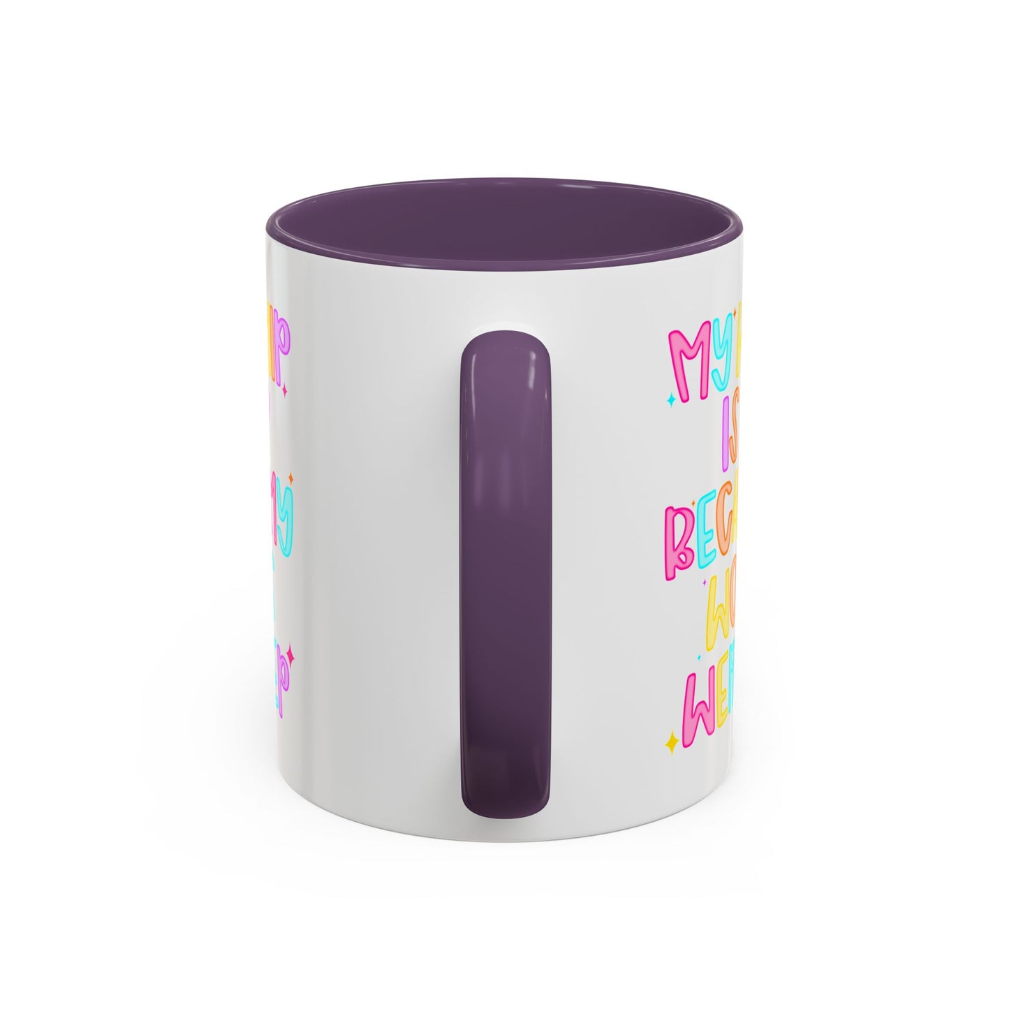 Colorful Worship Mug | Inspirational Coffee Cup for Faith, Home, Gifts | Perfect for Church, Friend Celebrations, Coffee Lovers