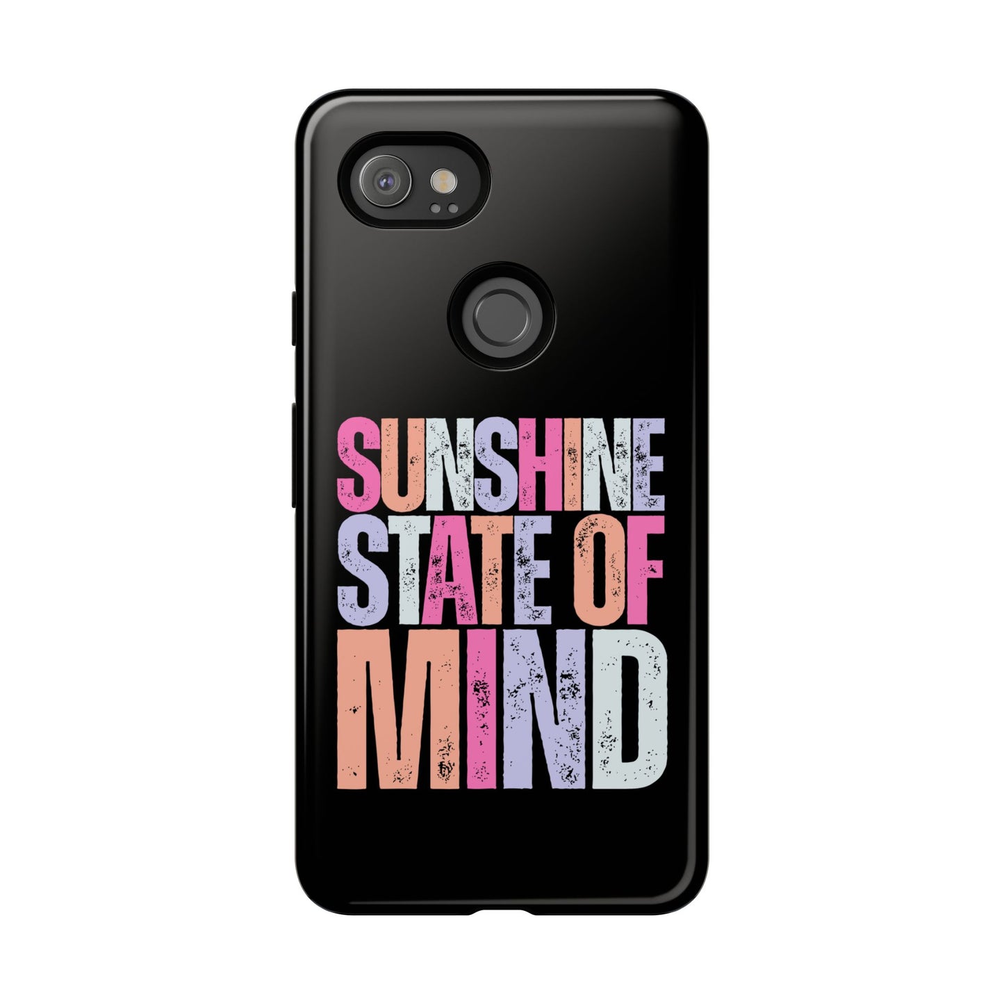 Colorful Phone Case - Sunshine State of Mind, Personalized Gift, Summer Vibes, Trendy Accessory, Phone Cover