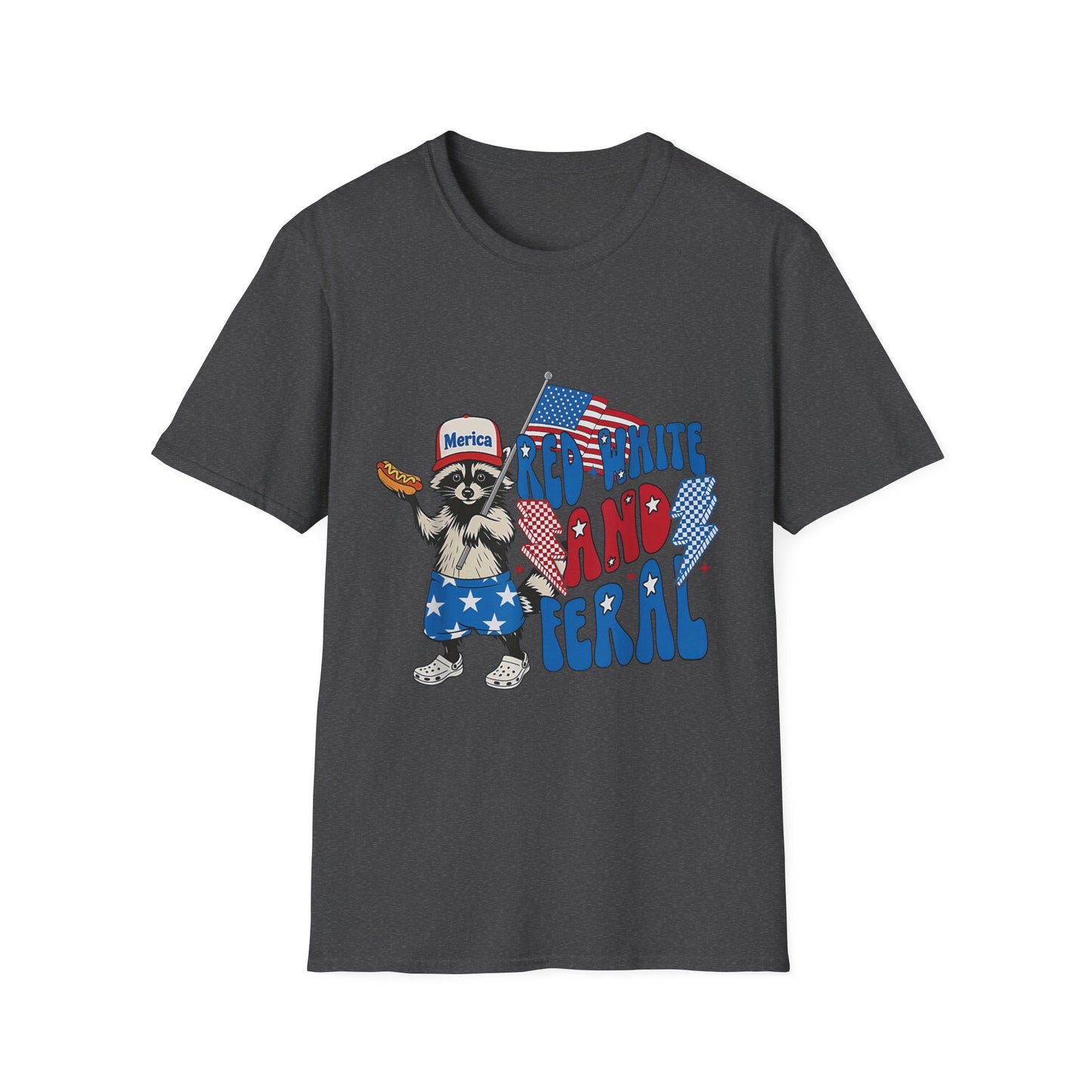 Patriotic Animal T-Shirt | Fun July 4th Tee for Friends, Family Reunion, Summer BBQ, Independence Day Celebration, Casual Outing