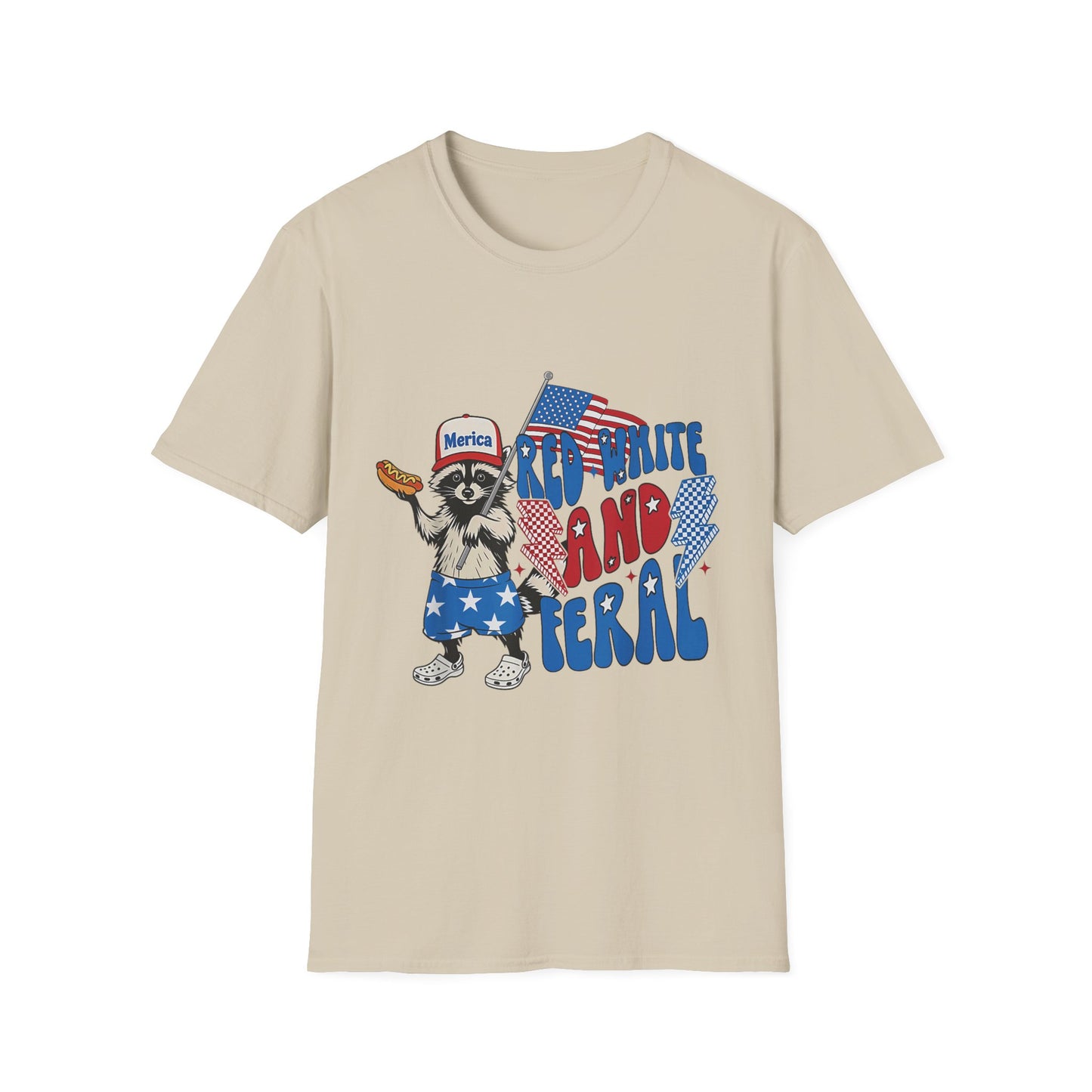 Patriotic Animal T-Shirt | Fun July 4th Tee for Friends, Family Reunion, Summer BBQ, Independence Day Celebration, Casual Outing