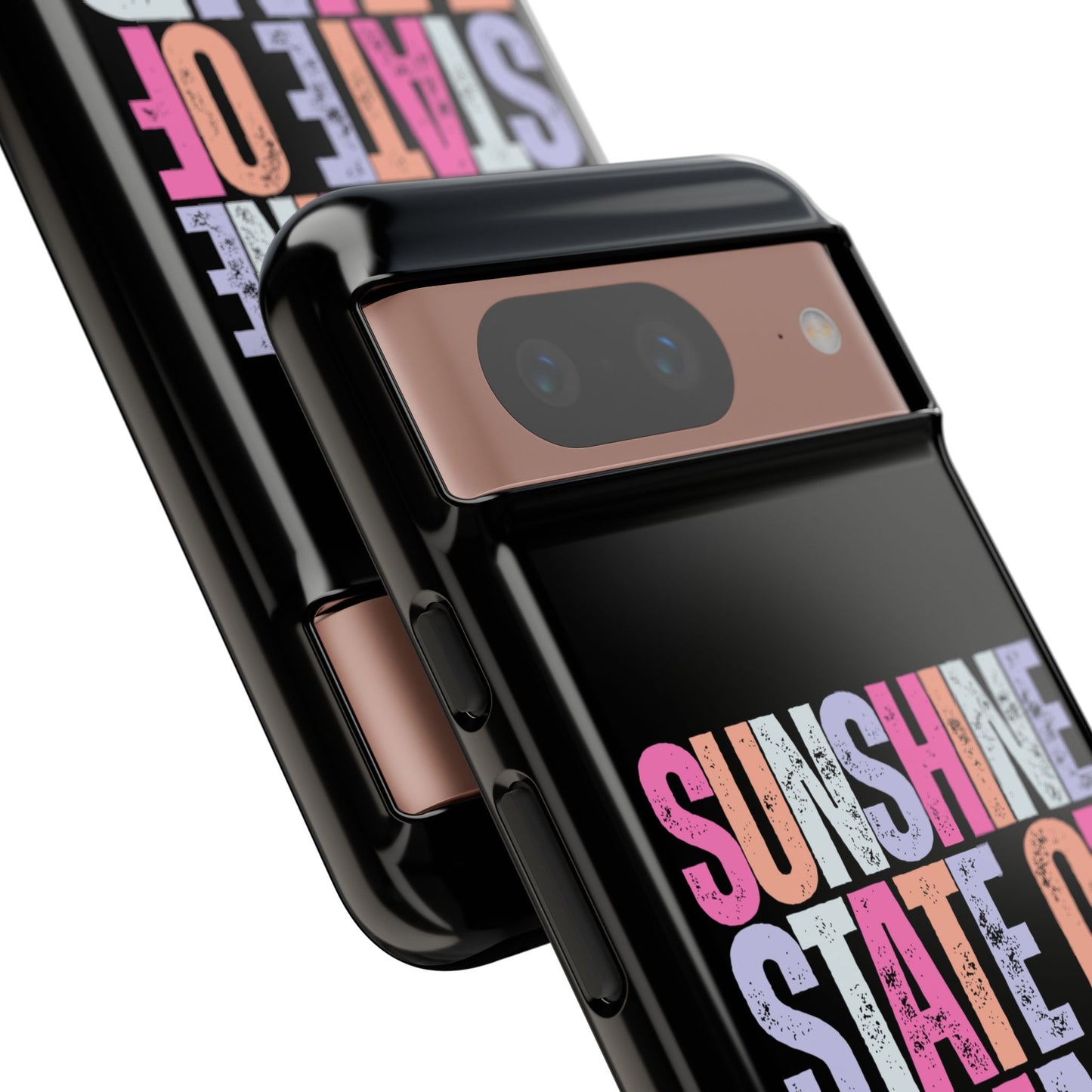 Colorful Phone Case - Sunshine State of Mind, Personalized Gift, Summer Vibes, Trendy Accessory, Phone Cover