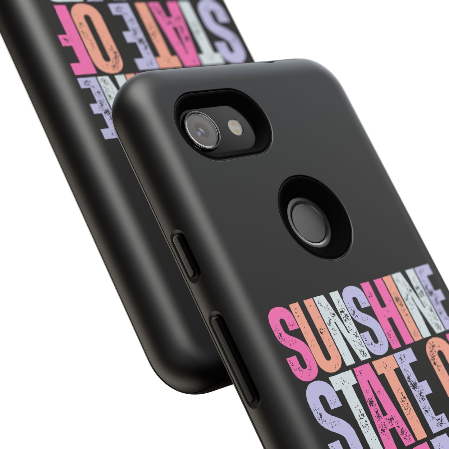 Colorful Phone Case - Sunshine State of Mind, Personalized Gift, Summer Vibes, Trendy Accessory, Phone Cover
