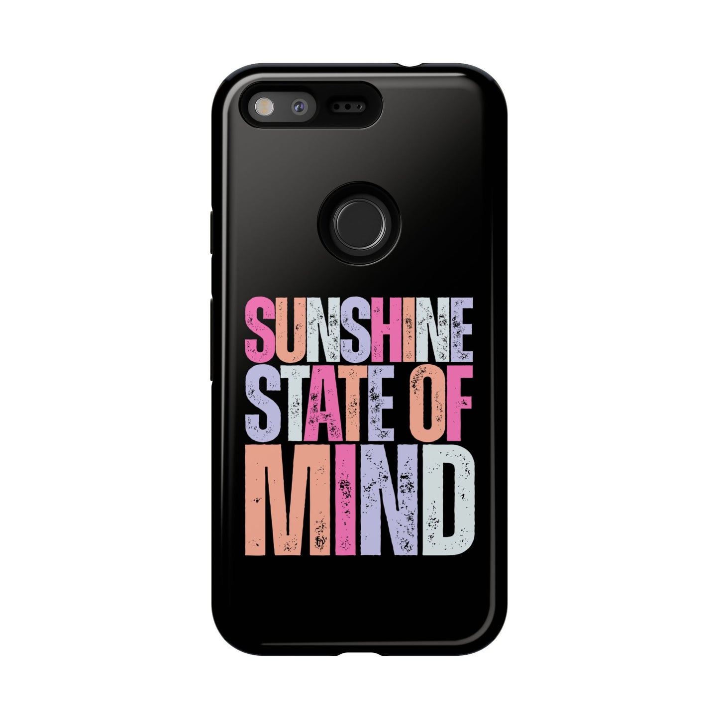 Colorful Phone Case - Sunshine State of Mind, Personalized Gift, Summer Vibes, Trendy Accessory, Phone Cover