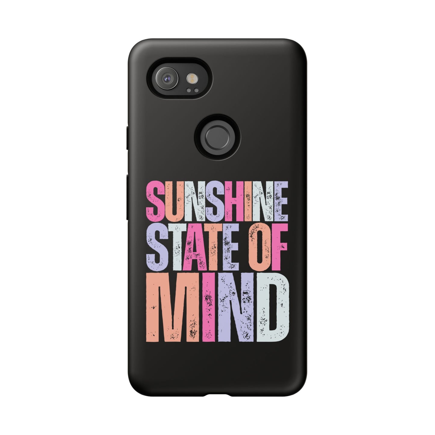 Colorful Phone Case - Sunshine State of Mind, Personalized Gift, Summer Vibes, Trendy Accessory, Phone Cover