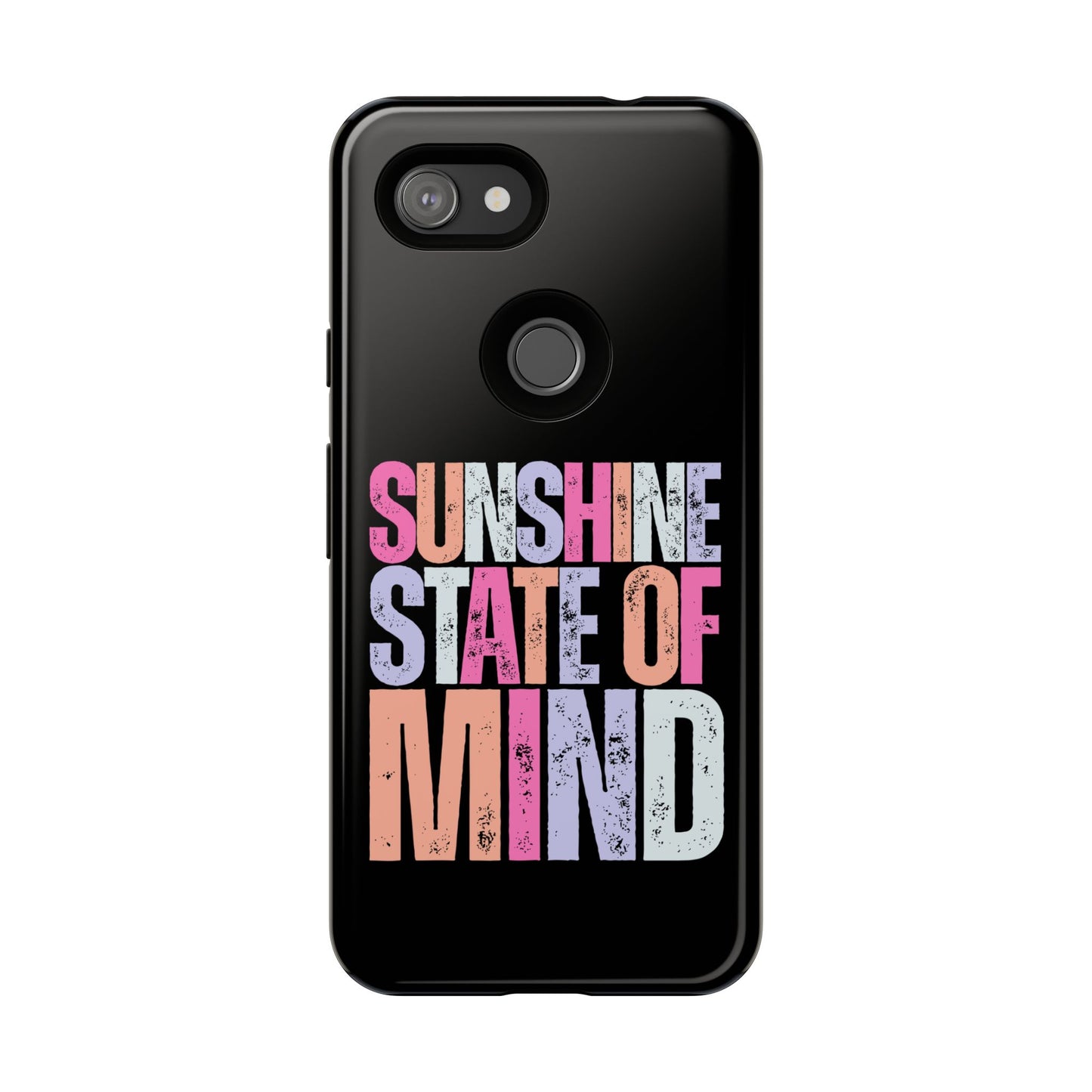 Colorful Phone Case - Sunshine State of Mind, Personalized Gift, Summer Vibes, Trendy Accessory, Phone Cover