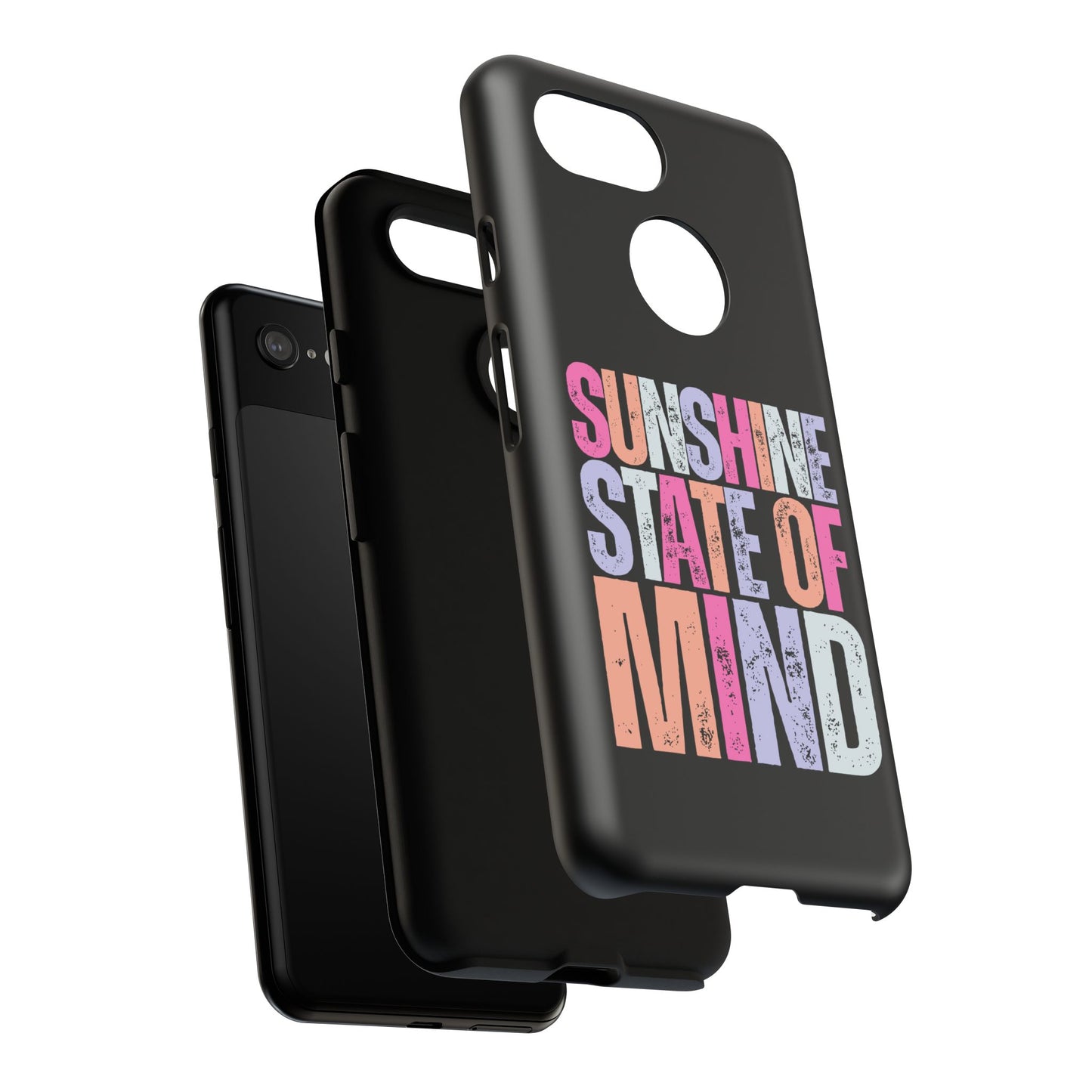 Colorful Phone Case - Sunshine State of Mind, Personalized Gift, Summer Vibes, Trendy Accessory, Phone Cover