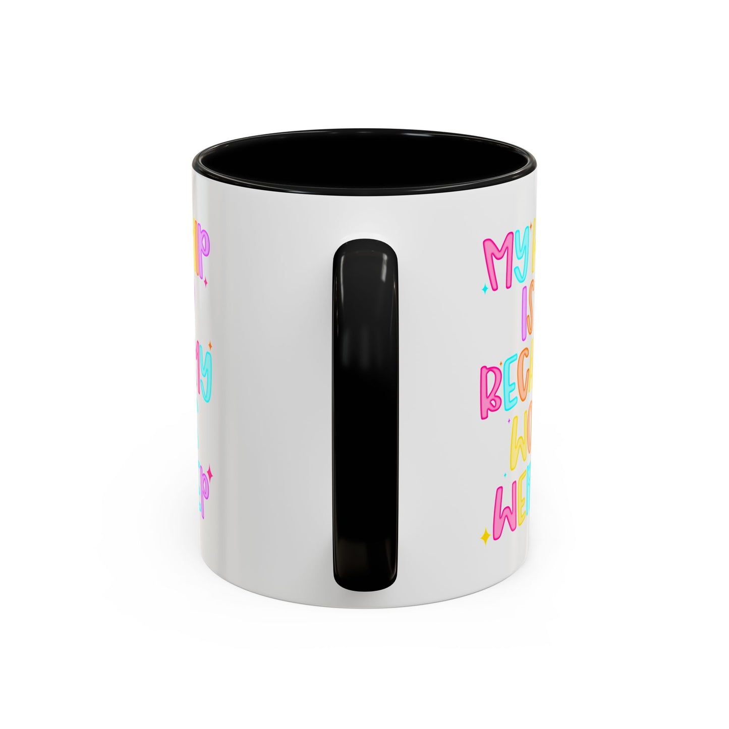 Colorful Worship Mug | Inspirational Coffee Cup for Faith, Home, Gifts | Perfect for Church, Friend Celebrations, Coffee Lovers