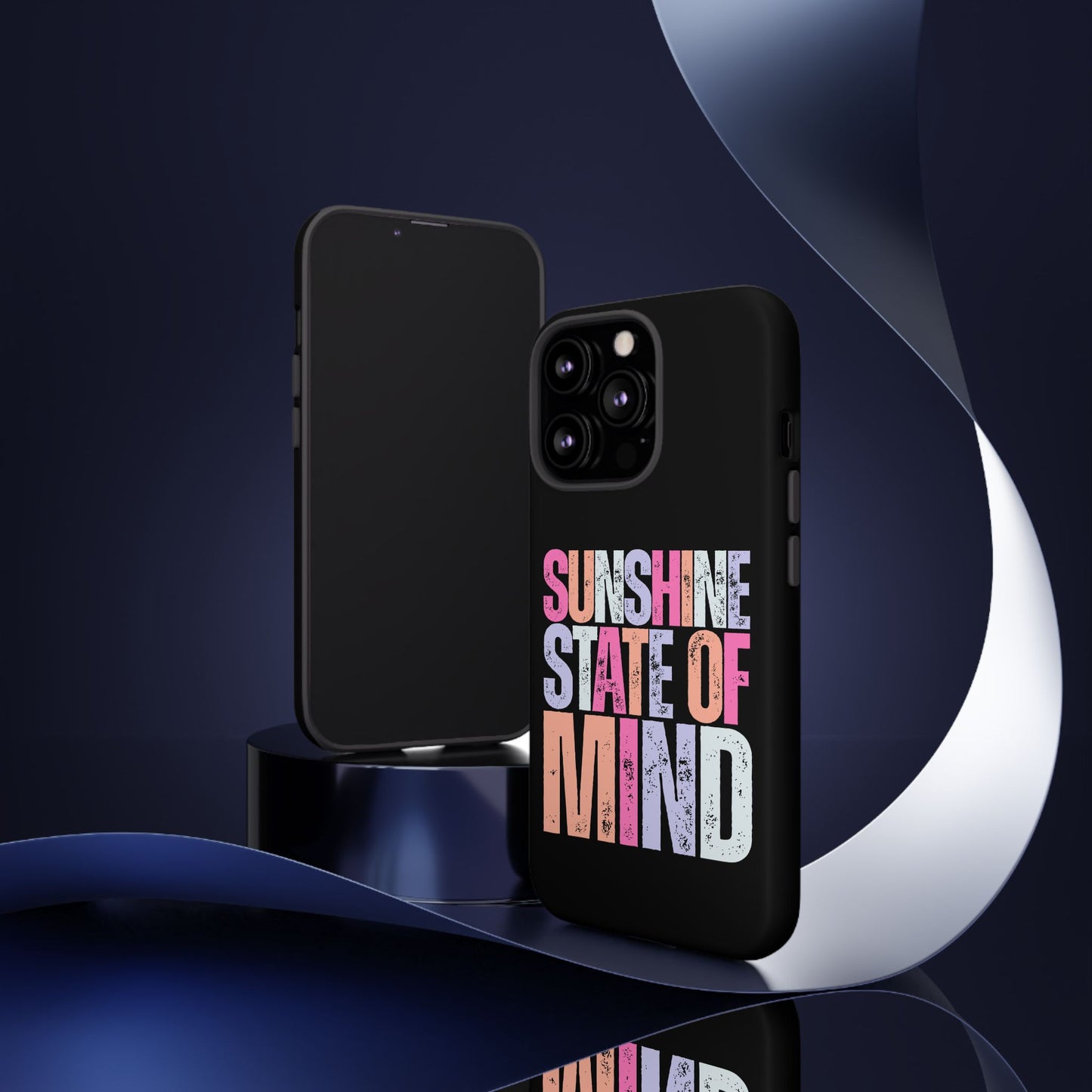Colorful Phone Case - Sunshine State of Mind, Personalized Gift, Summer Vibes, Trendy Accessory, Phone Cover