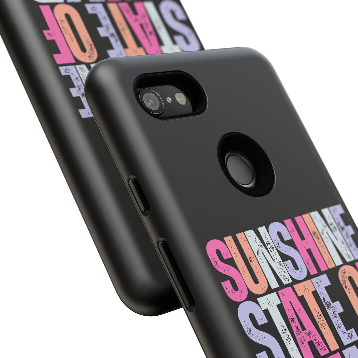 Colorful Phone Case - Sunshine State of Mind, Personalized Gift, Summer Vibes, Trendy Accessory, Phone Cover
