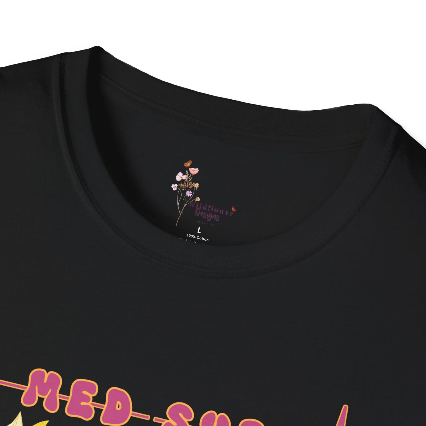 Medical Humor T-Shirt with Skeleton and Sunflowers, Nurse Gift, Med-Surg Tee, Funny Healthcare Shirt, Perfect for Nurses' Week