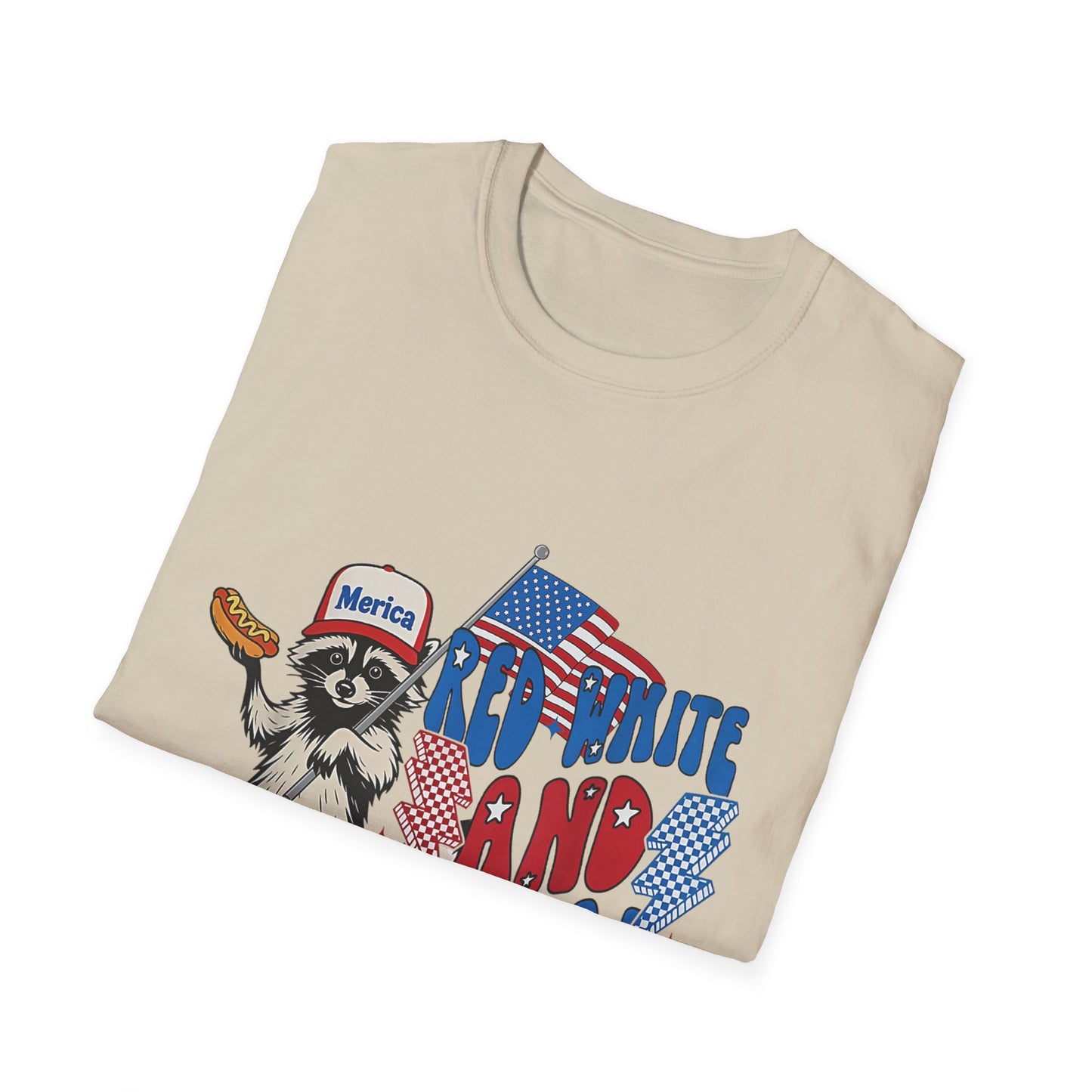 Patriotic Animal T-Shirt | Fun July 4th Tee for Friends, Family Reunion, Summer BBQ, Independence Day Celebration, Casual Outing
