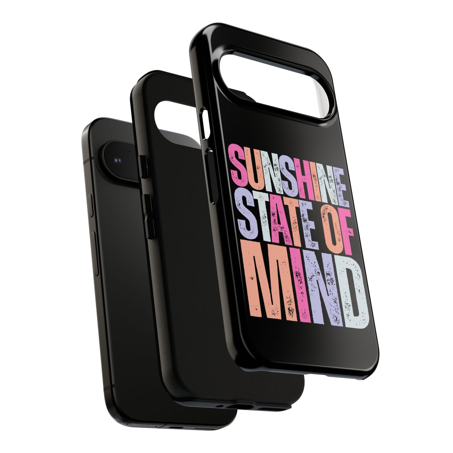 Colorful Phone Case - Sunshine State of Mind, Personalized Gift, Summer Vibes, Trendy Accessory, Phone Cover