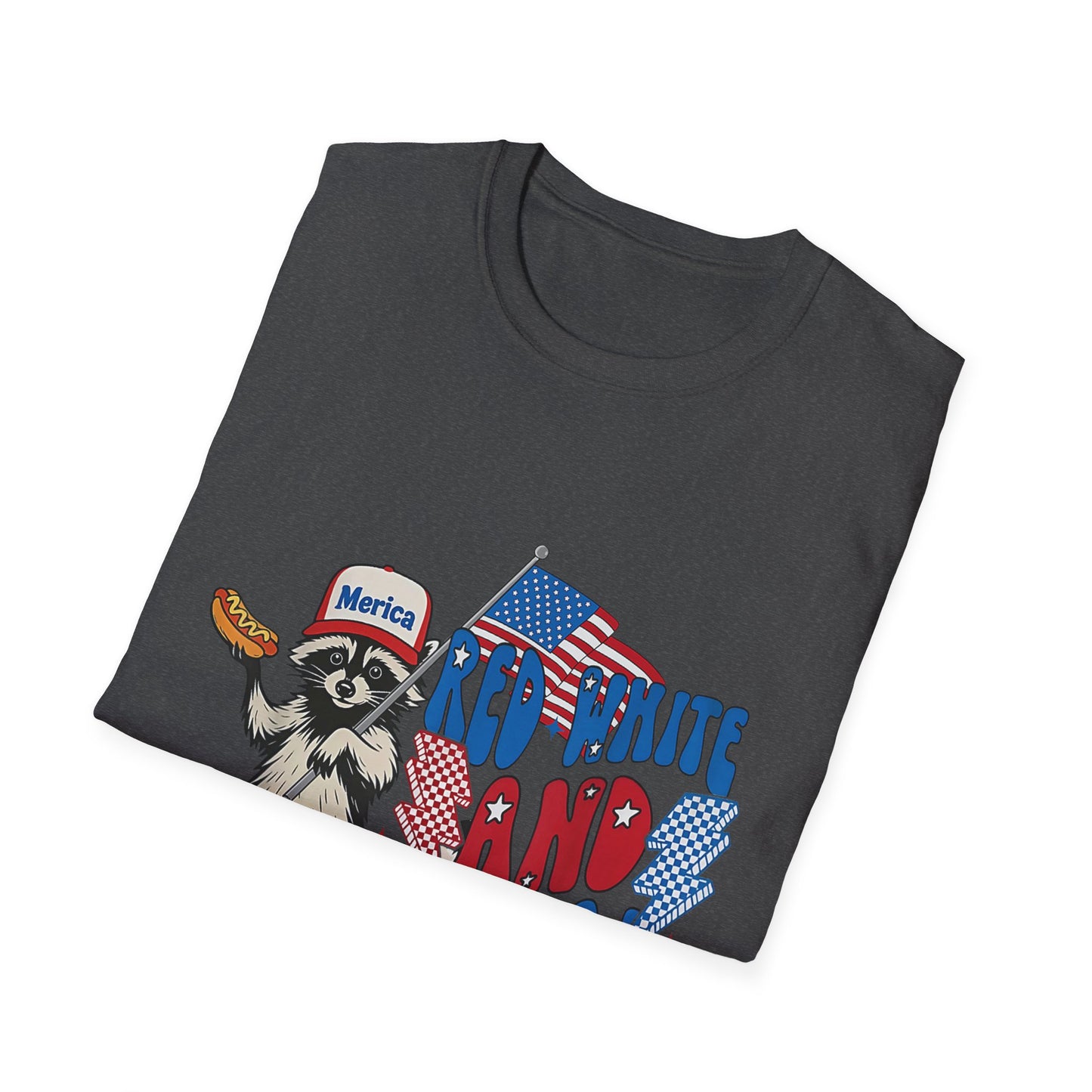 Patriotic Animal T-Shirt | Fun July 4th Tee for Friends, Family Reunion, Summer BBQ, Independence Day Celebration, Casual Outing