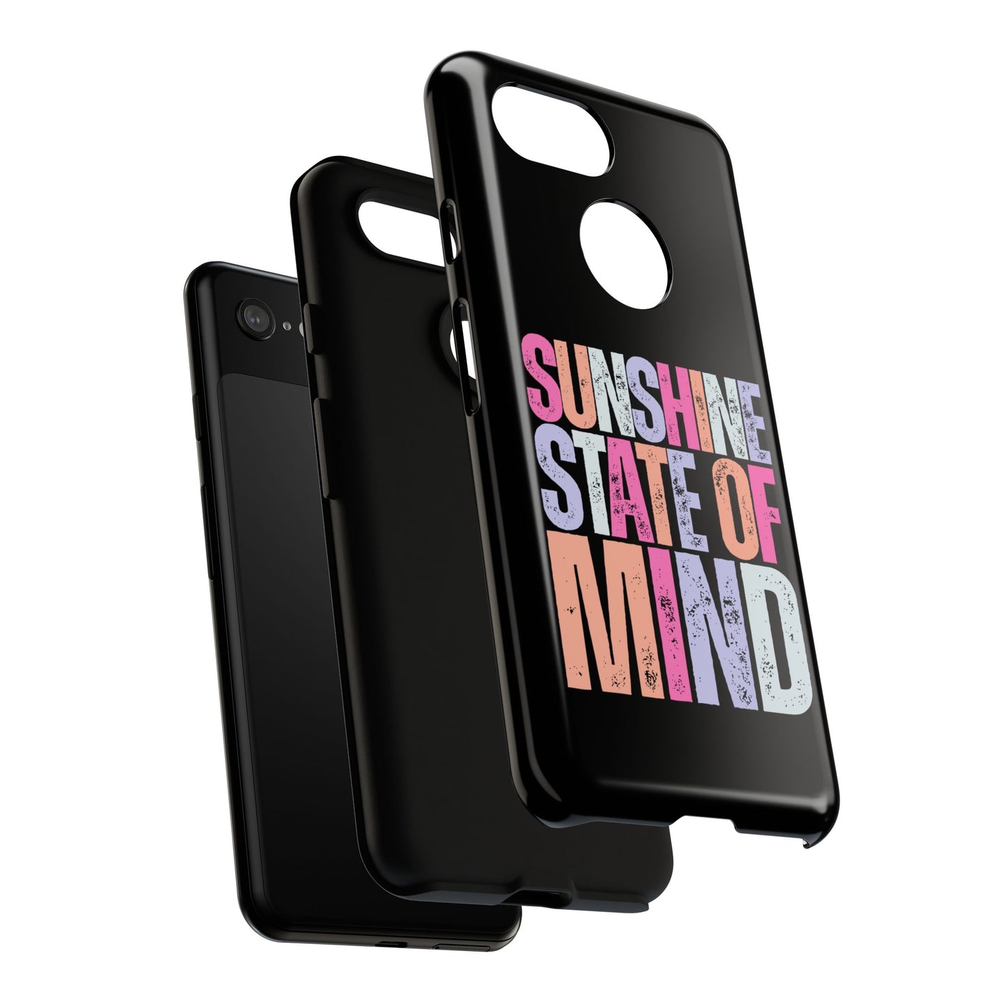 Colorful Phone Case - Sunshine State of Mind, Personalized Gift, Summer Vibes, Trendy Accessory, Phone Cover