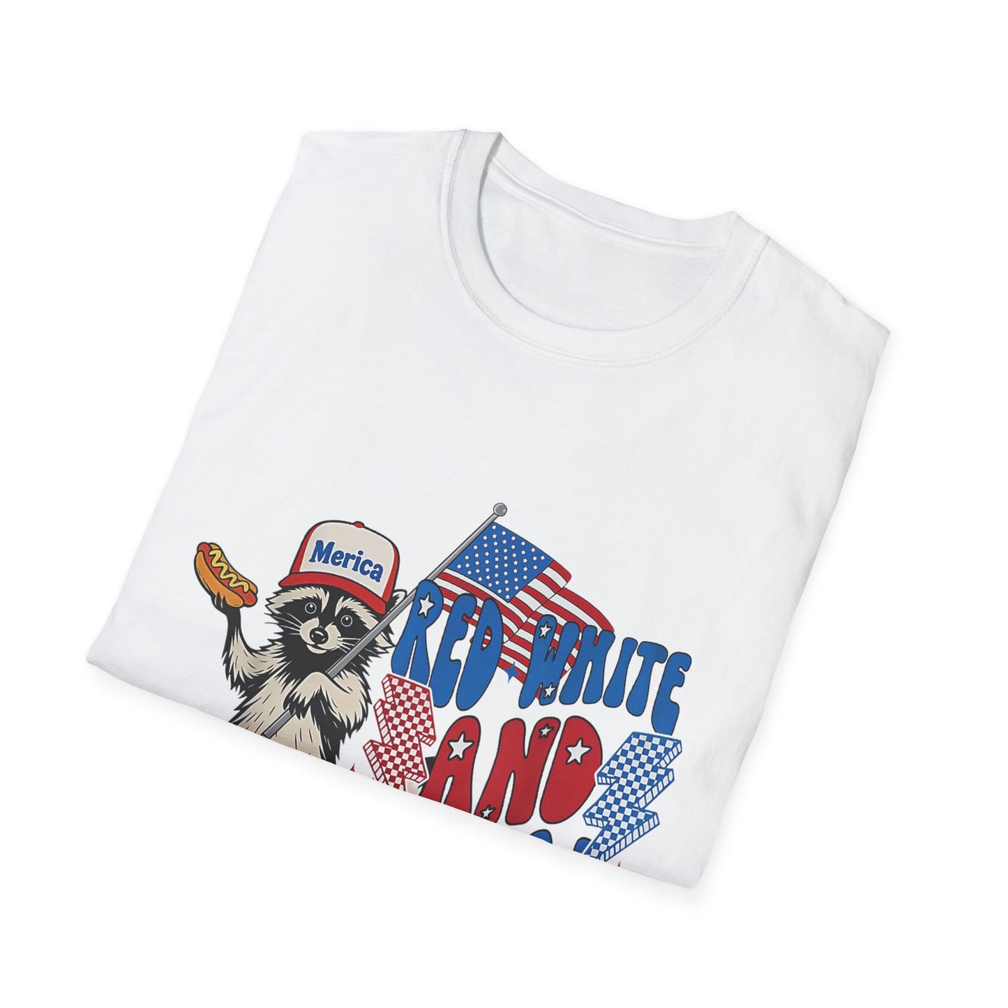 Patriotic Animal T-Shirt | Fun July 4th Tee for Friends, Family Reunion, Summer BBQ, Independence Day Celebration, Casual Outing