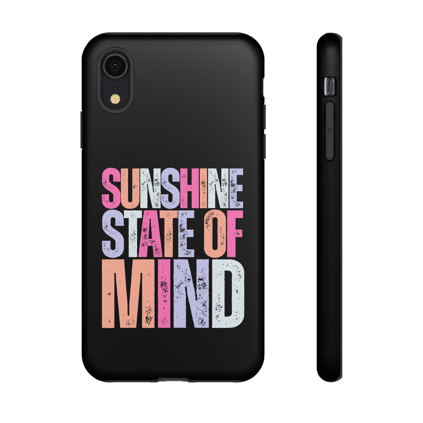 Colorful Phone Case - Sunshine State of Mind, Personalized Gift, Summer Vibes, Trendy Accessory, Phone Cover