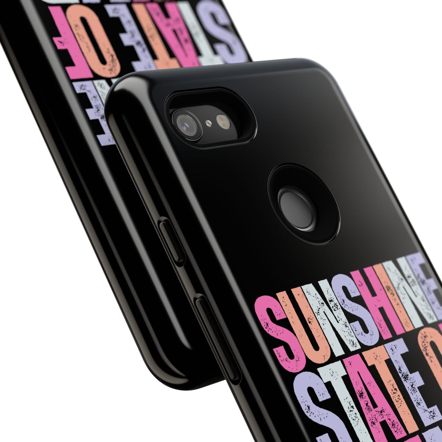Colorful Phone Case - Sunshine State of Mind, Personalized Gift, Summer Vibes, Trendy Accessory, Phone Cover