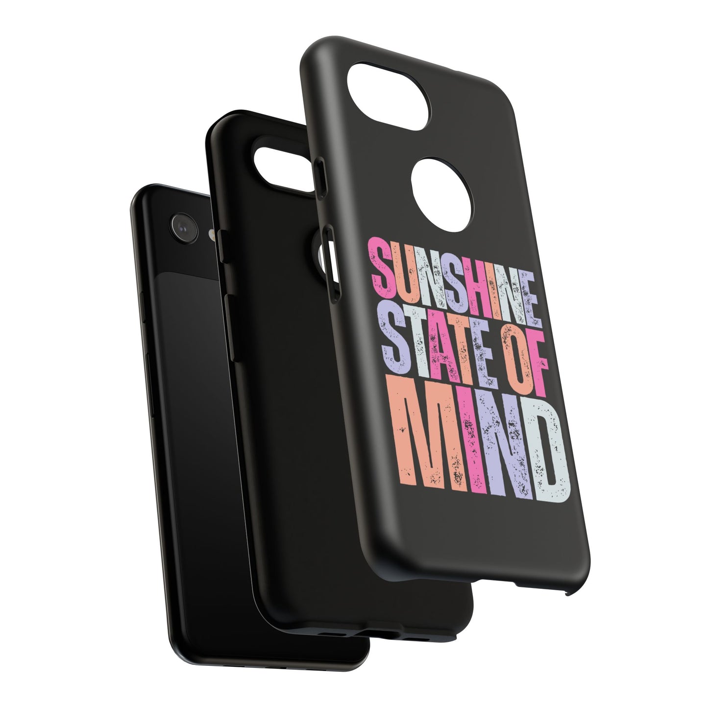 Colorful Phone Case - Sunshine State of Mind, Personalized Gift, Summer Vibes, Trendy Accessory, Phone Cover