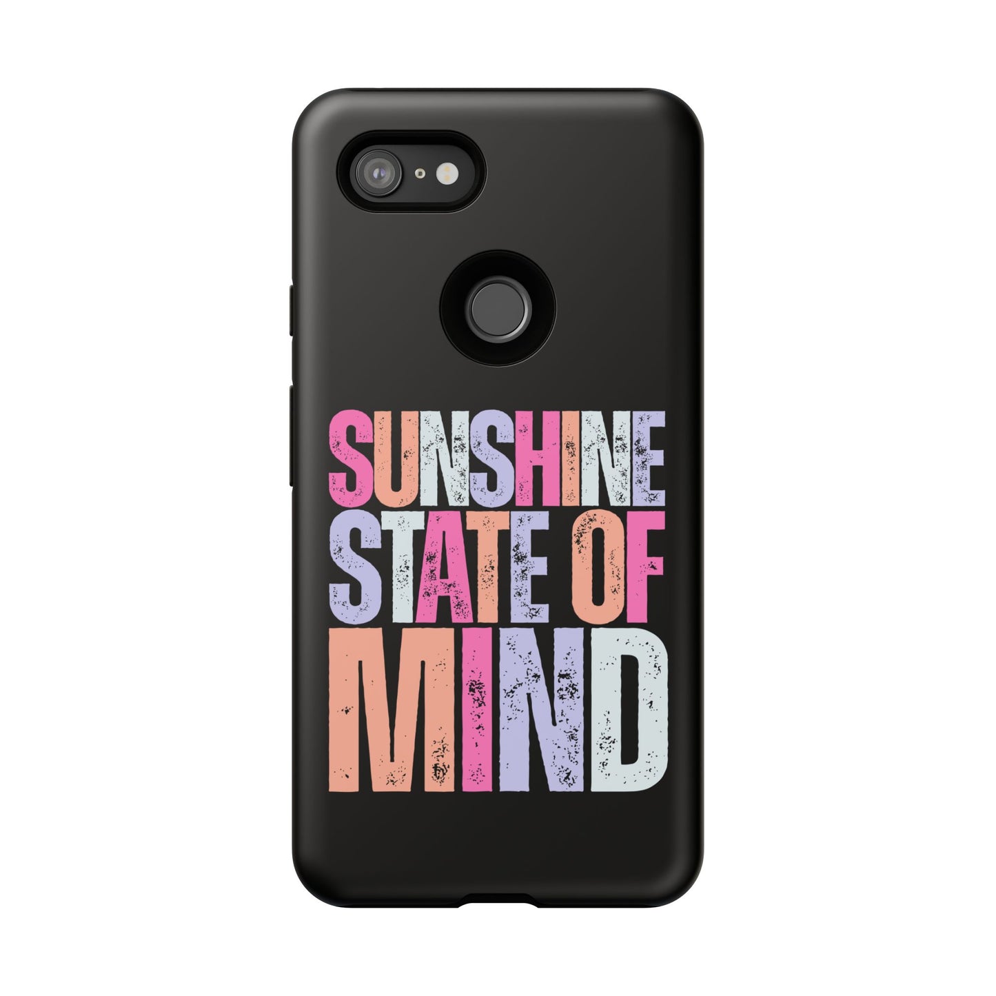 Colorful Phone Case - Sunshine State of Mind, Personalized Gift, Summer Vibes, Trendy Accessory, Phone Cover