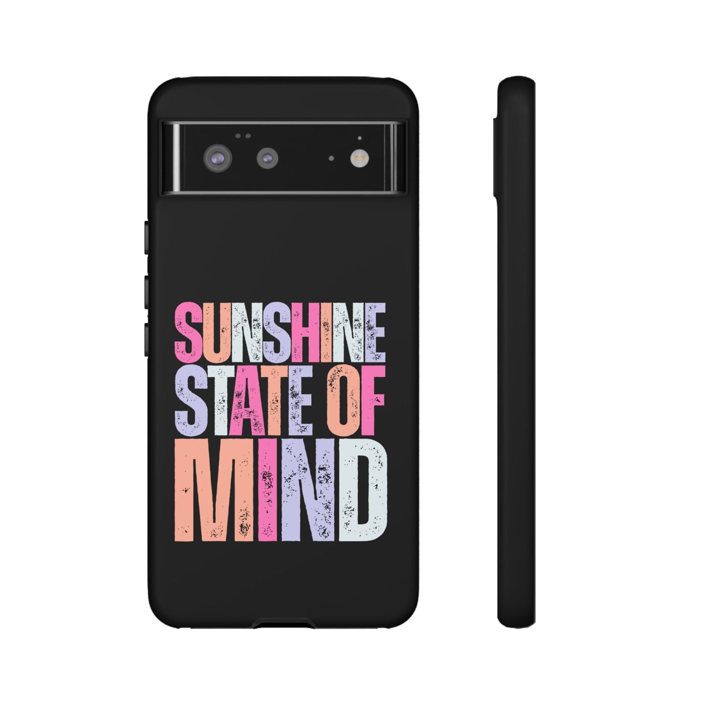 Colorful Phone Case - Sunshine State of Mind, Personalized Gift, Summer Vibes, Trendy Accessory, Phone Cover