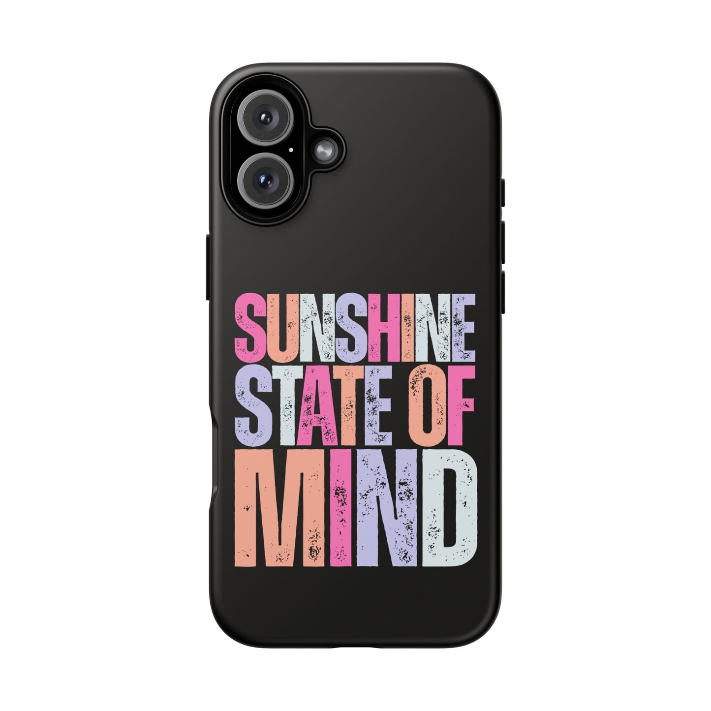 Colorful Phone Case - Sunshine State of Mind, Personalized Gift, Summer Vibes, Trendy Accessory, Phone Cover